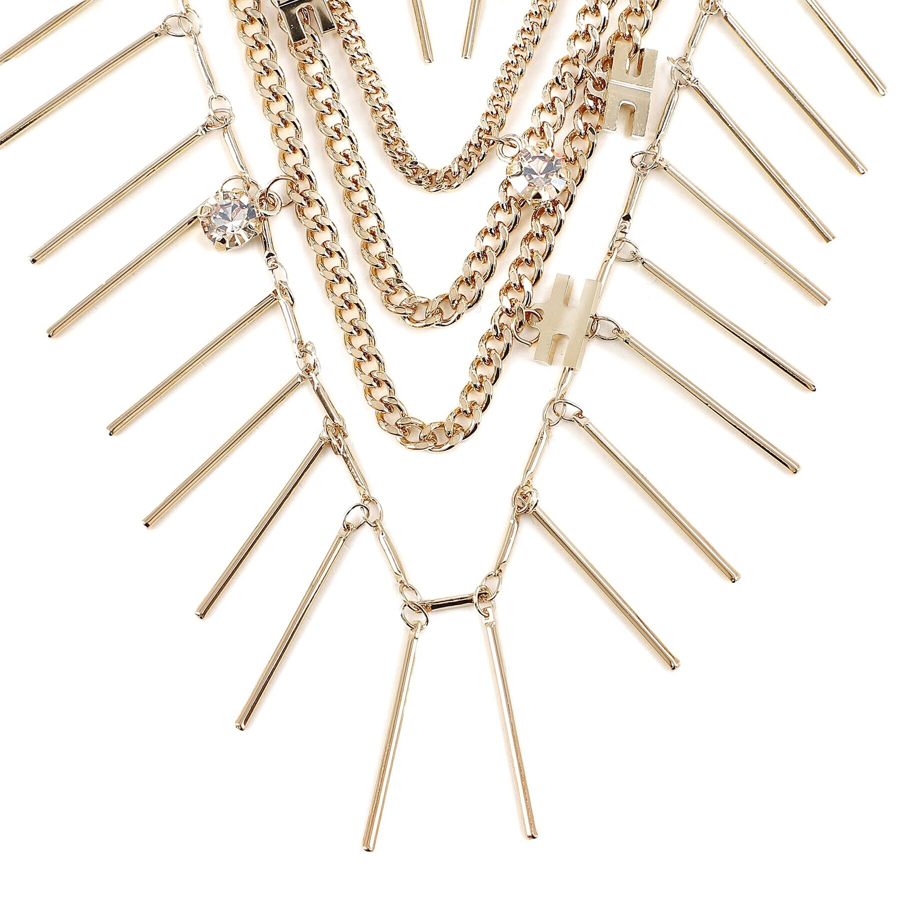 Elisabetta Franchi Колие CO-02A-32E2-V290 Златист - Pepit.bg