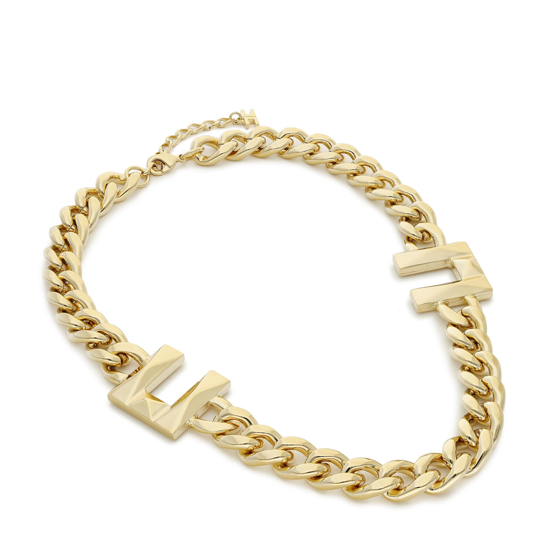 Elisabetta Franchi Колие CO-1MC-26E2-V220 Златист - Pepit.bg