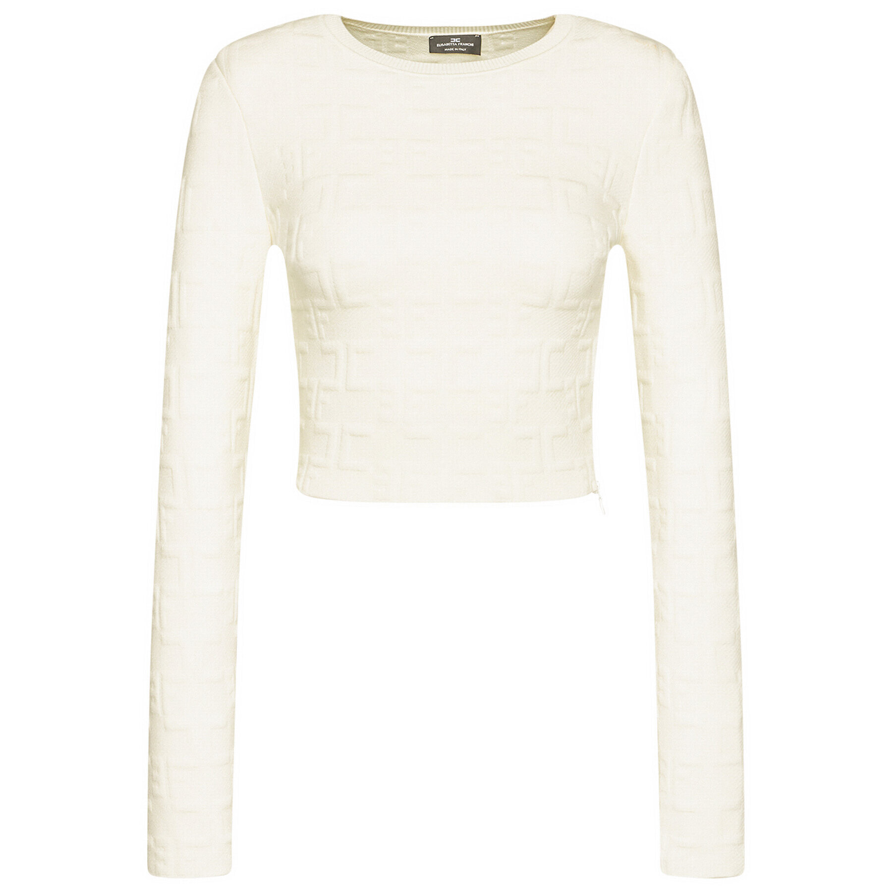 Elisabetta Franchi Komplet sweter i spódnica ołówkowa KC-14Q-06E2-V699 Бежов Slim Fit - Pepit.bg