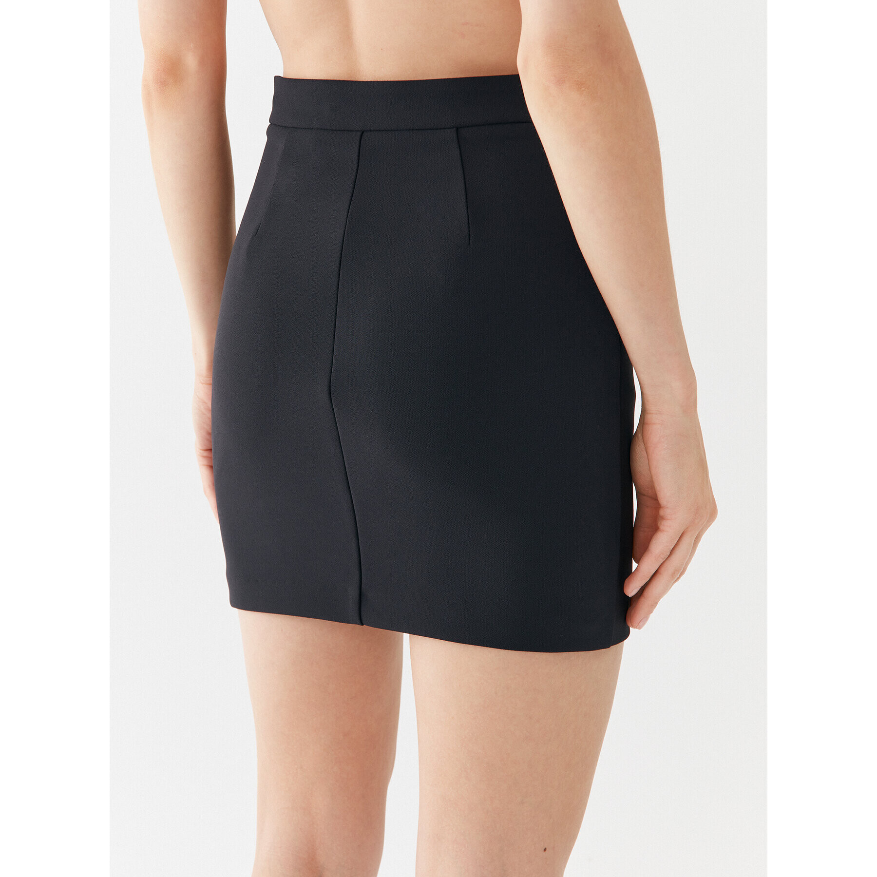 Elisabetta Franchi Мини пола GO-018-36E2-V220 Черен Regular Fit - Pepit.bg