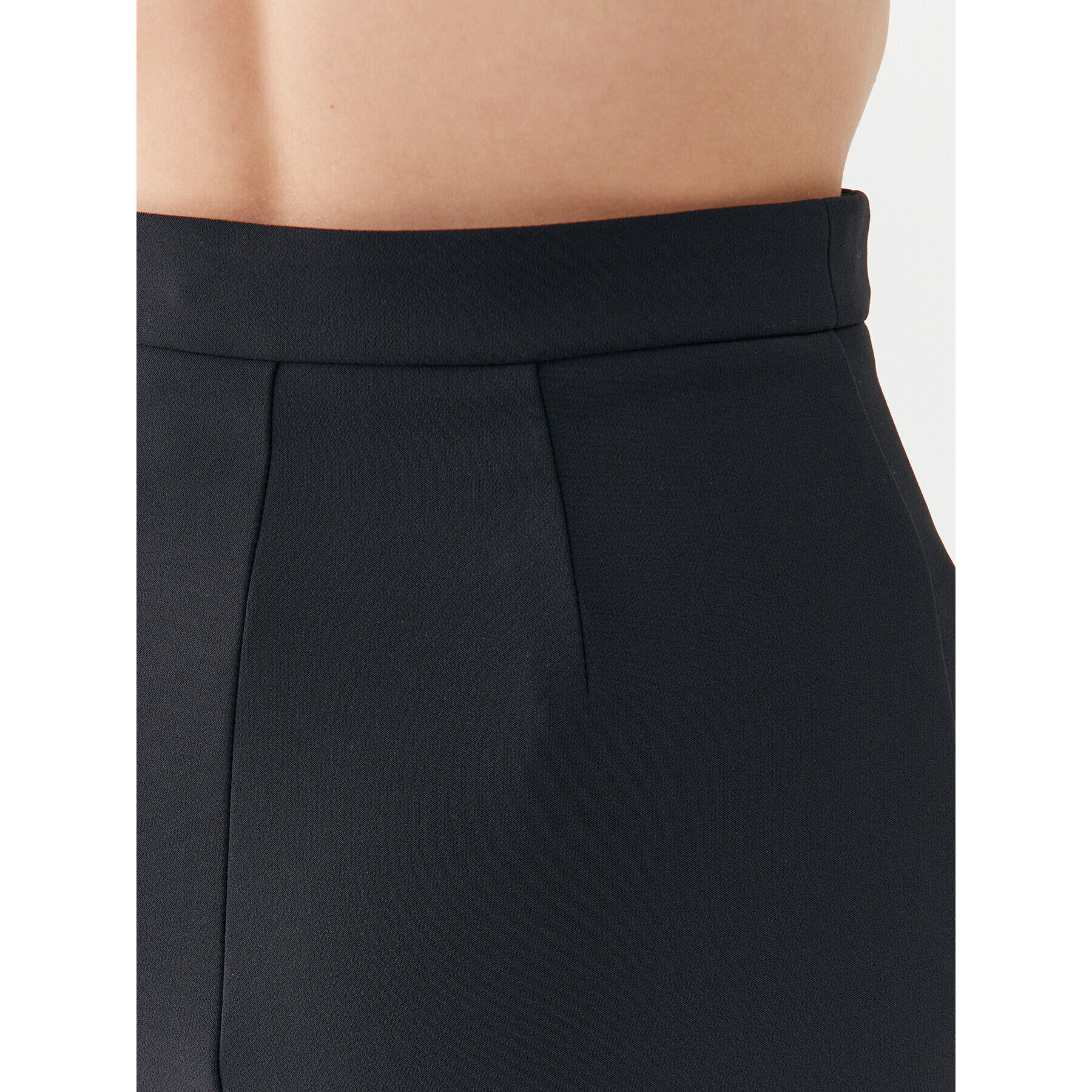 Elisabetta Franchi Мини пола GO-018-36E2-V220 Черен Regular Fit - Pepit.bg