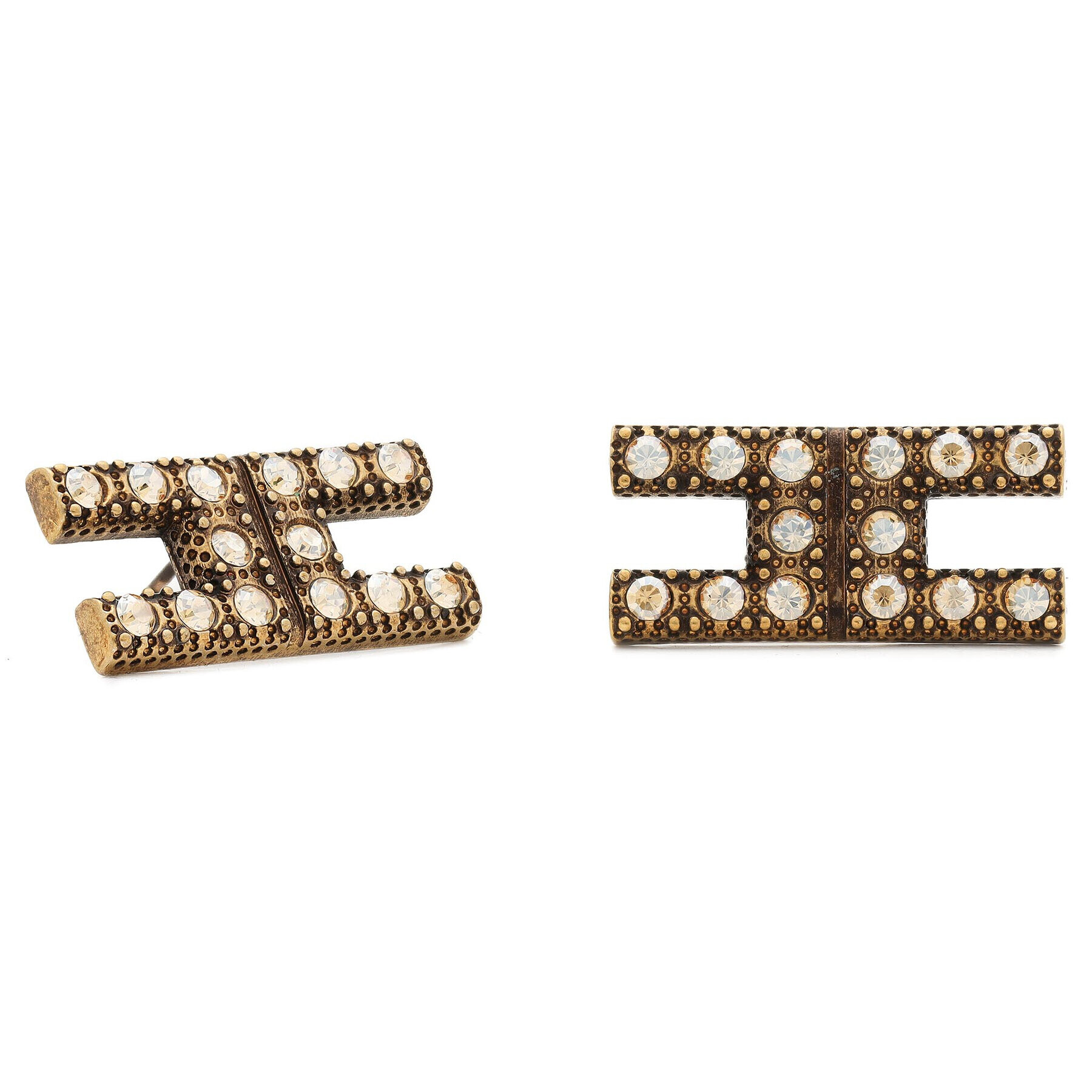 Elisabetta Franchi Обици OR-9M0-07E2-V119 Златист - Pepit.bg