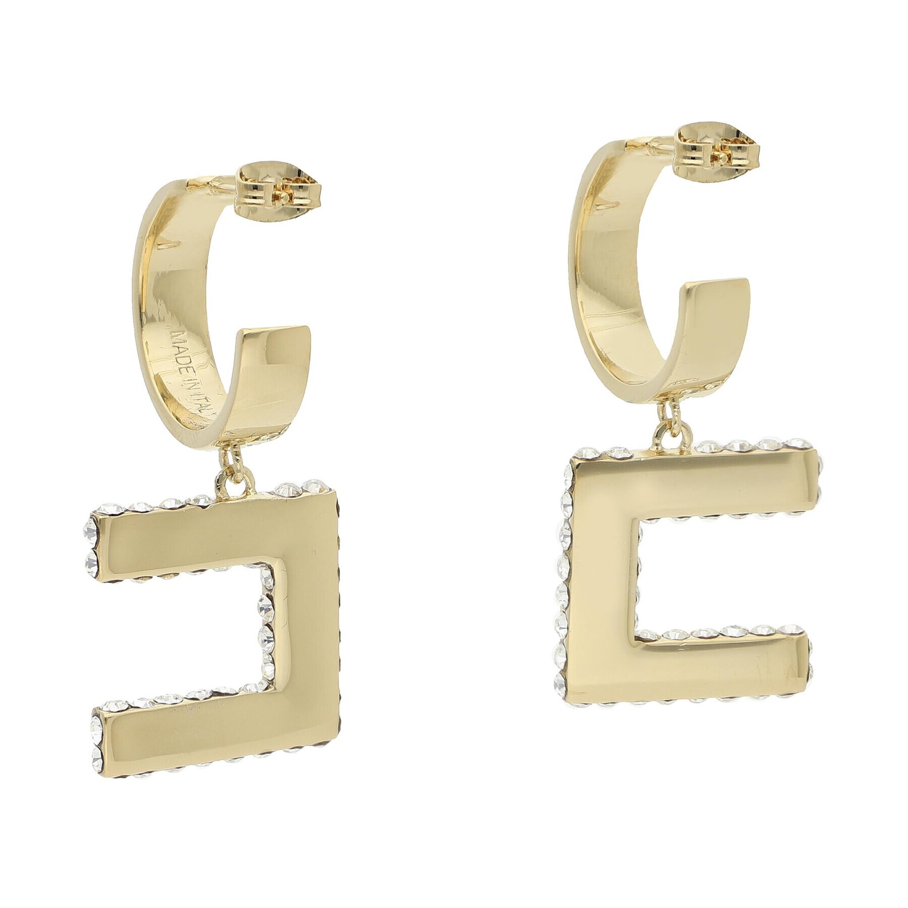 Elisabetta Franchi Обици 0R-12A-31E2-V180 Златист - Pepit.bg