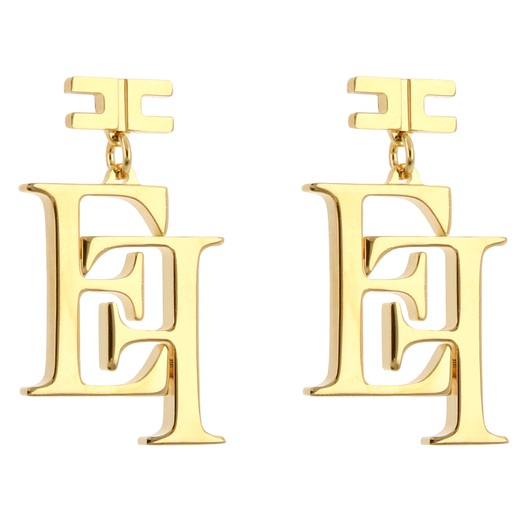 Elisabetta Franchi Обици OR-03K-36E2-V130 Златист - Pepit.bg