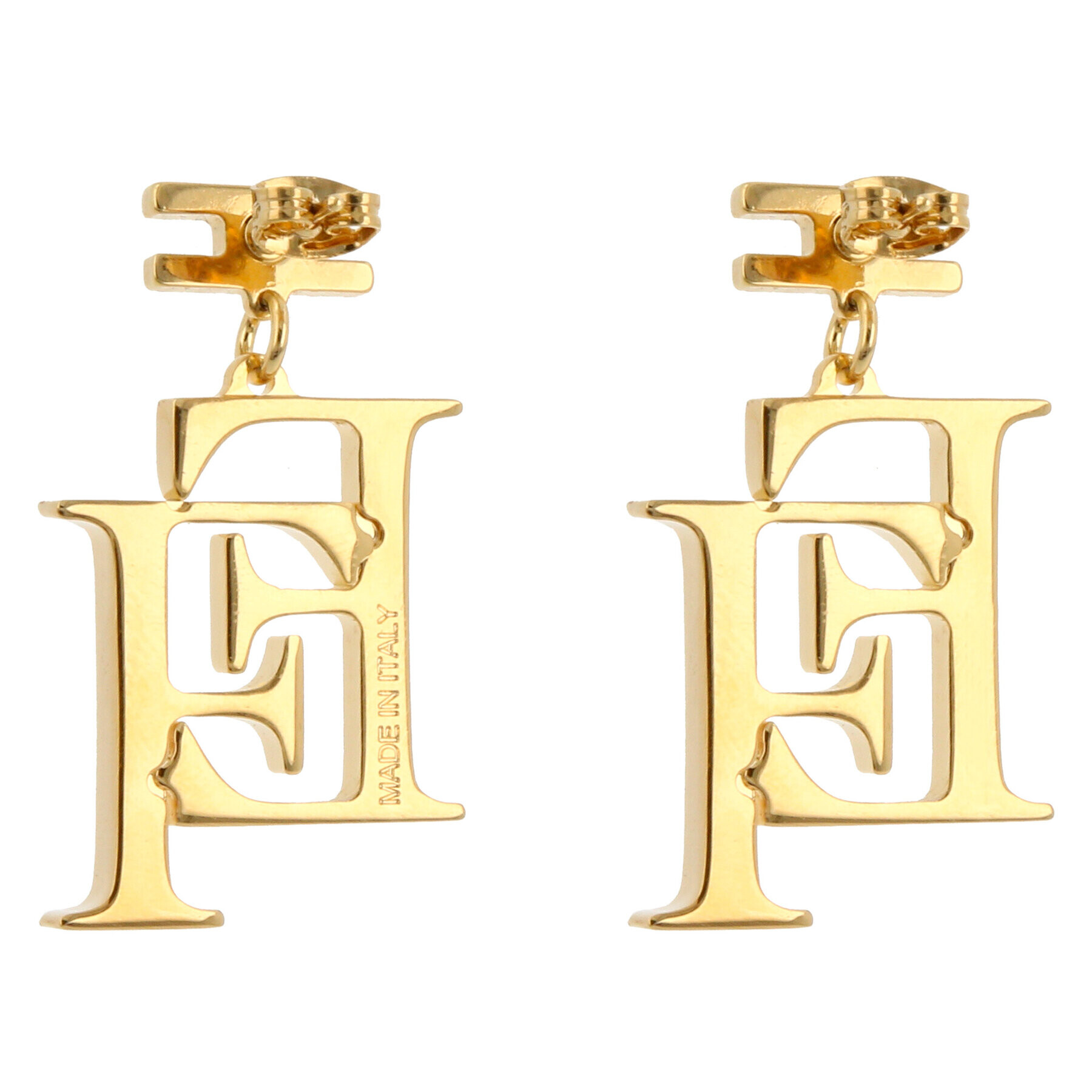 Elisabetta Franchi Обици OR-03K-36E2-V130 Златист - Pepit.bg