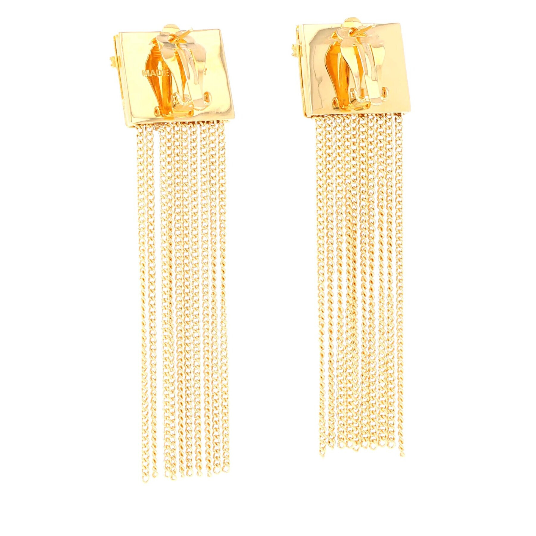 Elisabetta Franchi Обици OR-03K-41E2-V240 Златист - Pepit.bg