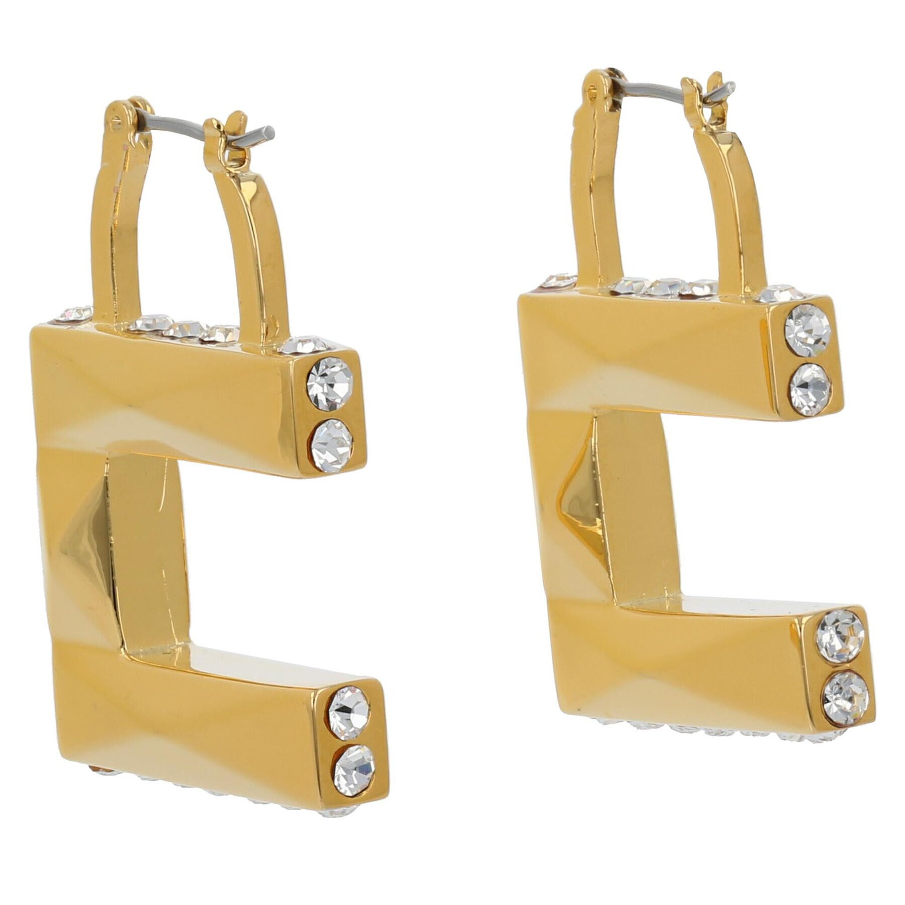 Elisabetta Franchi Обици OR-05M-41E2-V170 Златист - Pepit.bg
