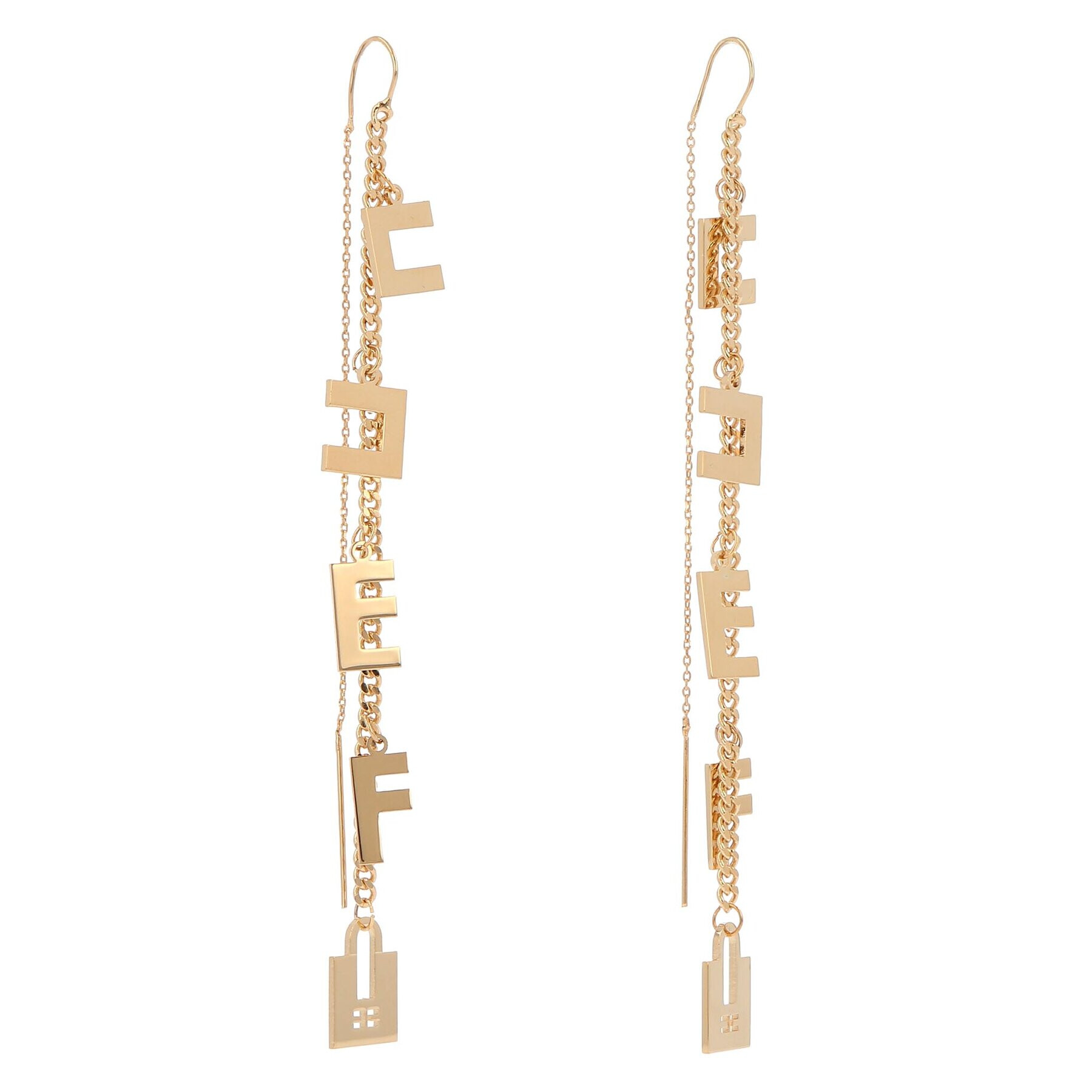 Elisabetta Franchi Обици OR-10A-36E2-V180 Златист - Pepit.bg