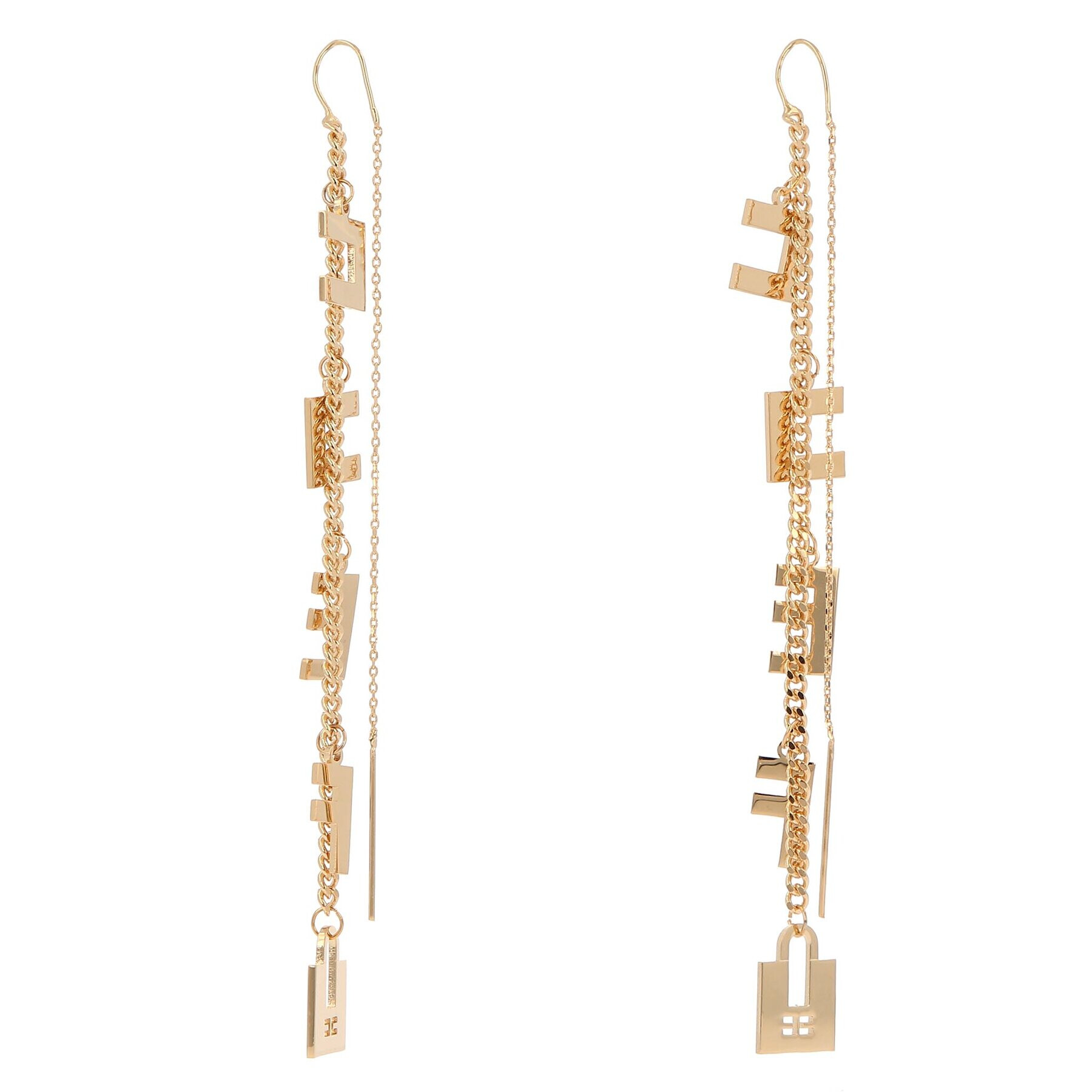 Elisabetta Franchi Обици OR-10A-36E2-V180 Златист - Pepit.bg