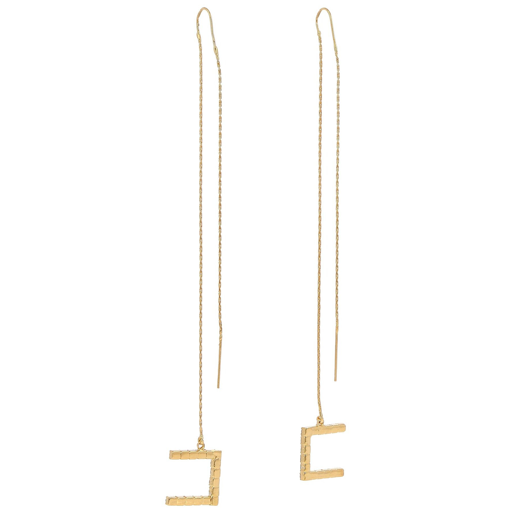 Elisabetta Franchi Обици OR-11M-36E2-V150 Златист - Pepit.bg