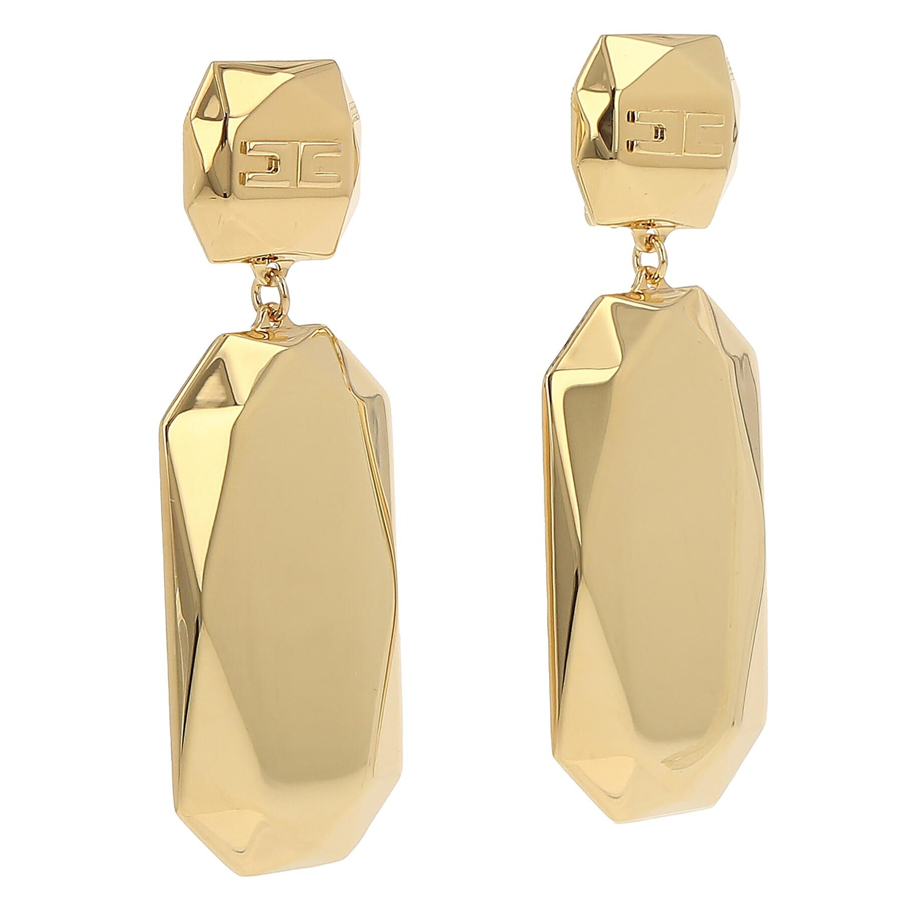 Elisabetta Franchi Обици OR-15K-36E2-V200 Златист - Pepit.bg