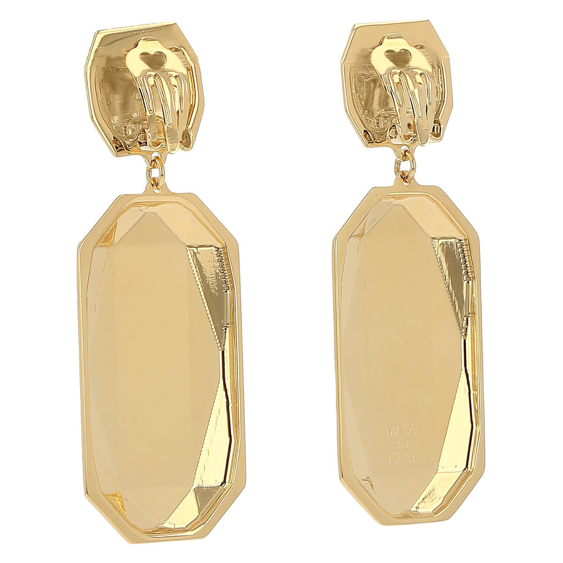 Elisabetta Franchi Обици OR-15K-36E2-V200 Златист - Pepit.bg