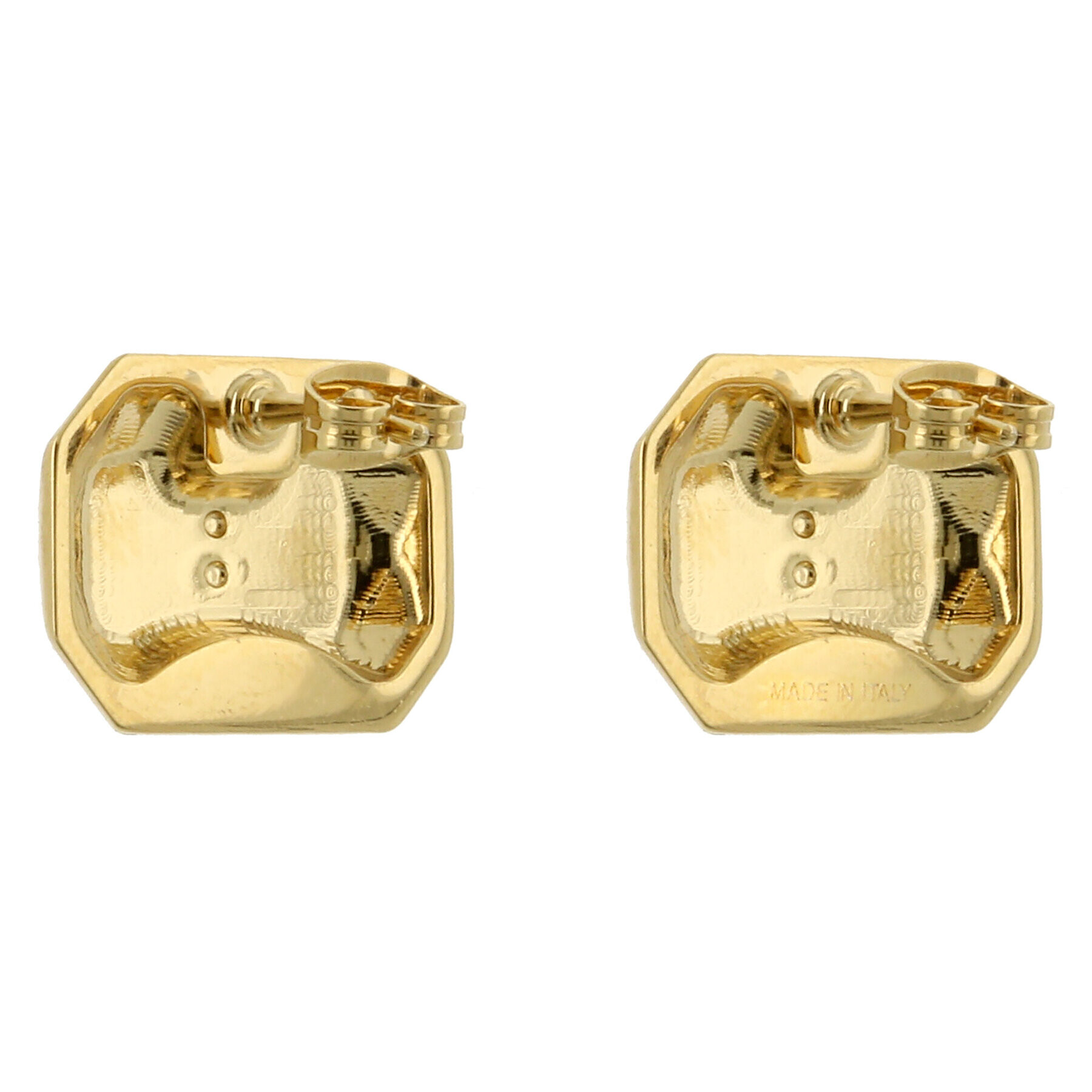 Elisabetta Franchi Обеци с клипс OR-16K-36E2-V140 Златист - Pepit.bg