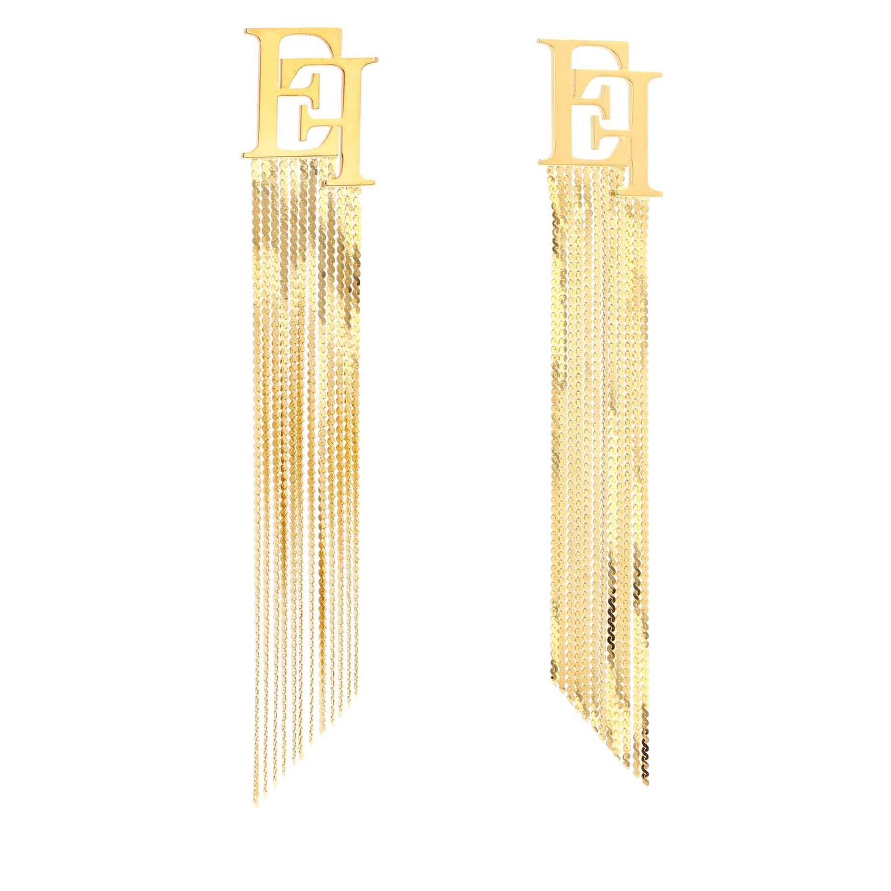 Elisabetta Franchi Обици OR-29M-41E2-V250 Златист - Pepit.bg