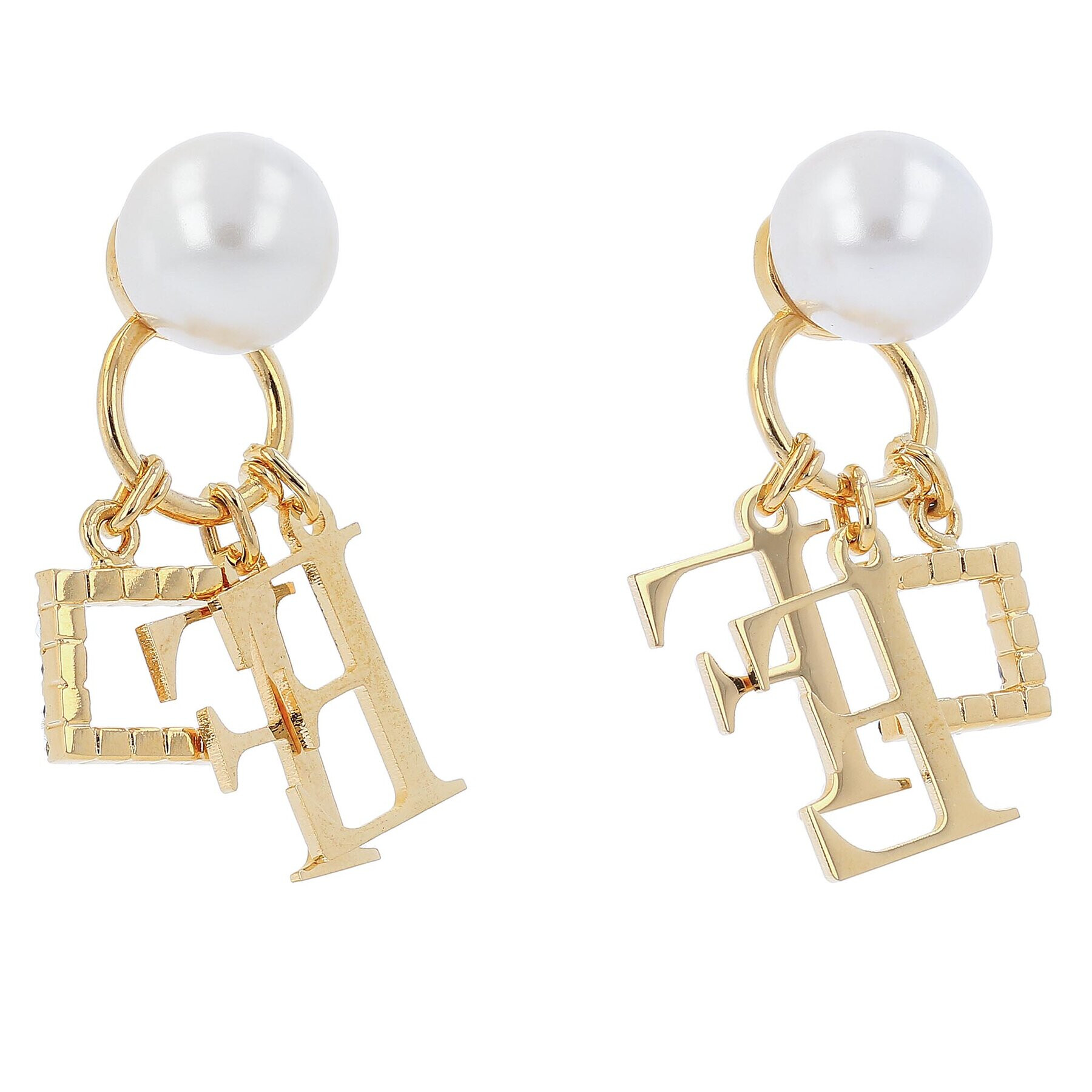 Elisabetta Franchi Обици OR-30A-37E2-V240 Златист - Pepit.bg