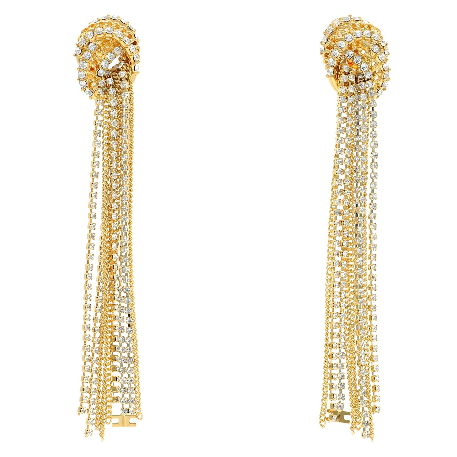 Elisabetta Franchi Обици OR-30M-31E2-V250 Златист - Pepit.bg