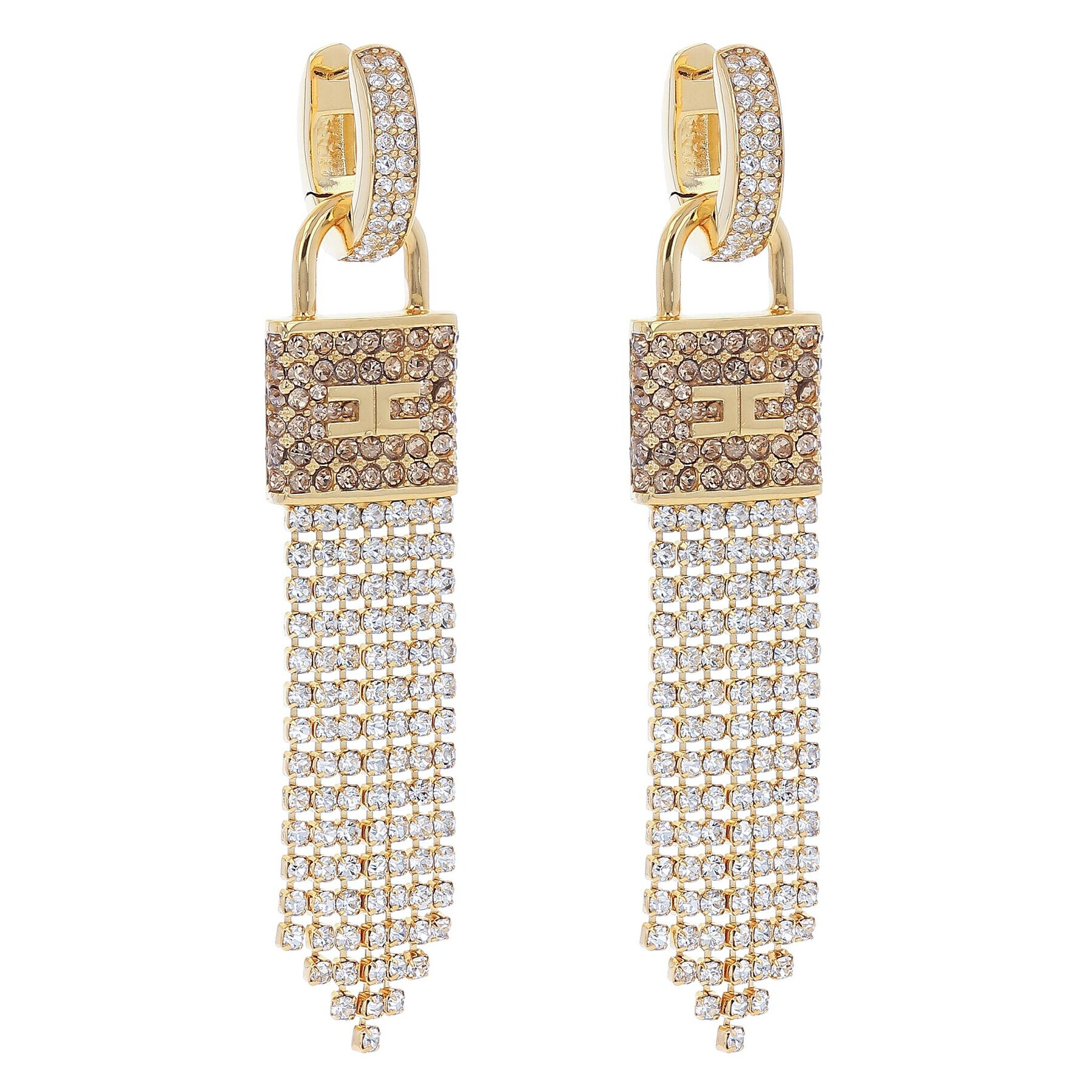 Elisabetta Franchi Обици OR-31A-37E2-V250 Златист - Pepit.bg