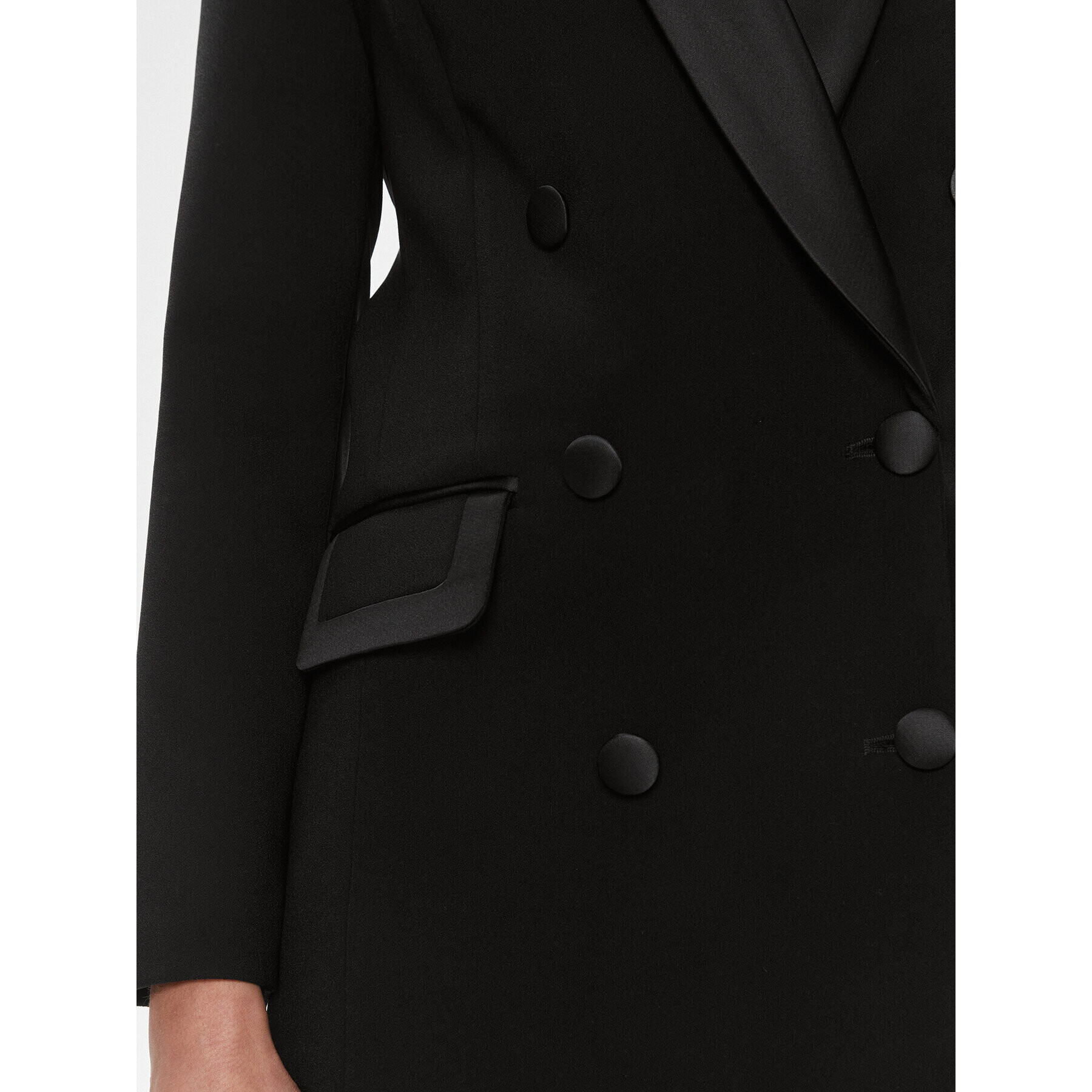 Elisabetta Franchi Сако GI-093-37E2-V550 Черен Regular Fit - Pepit.bg