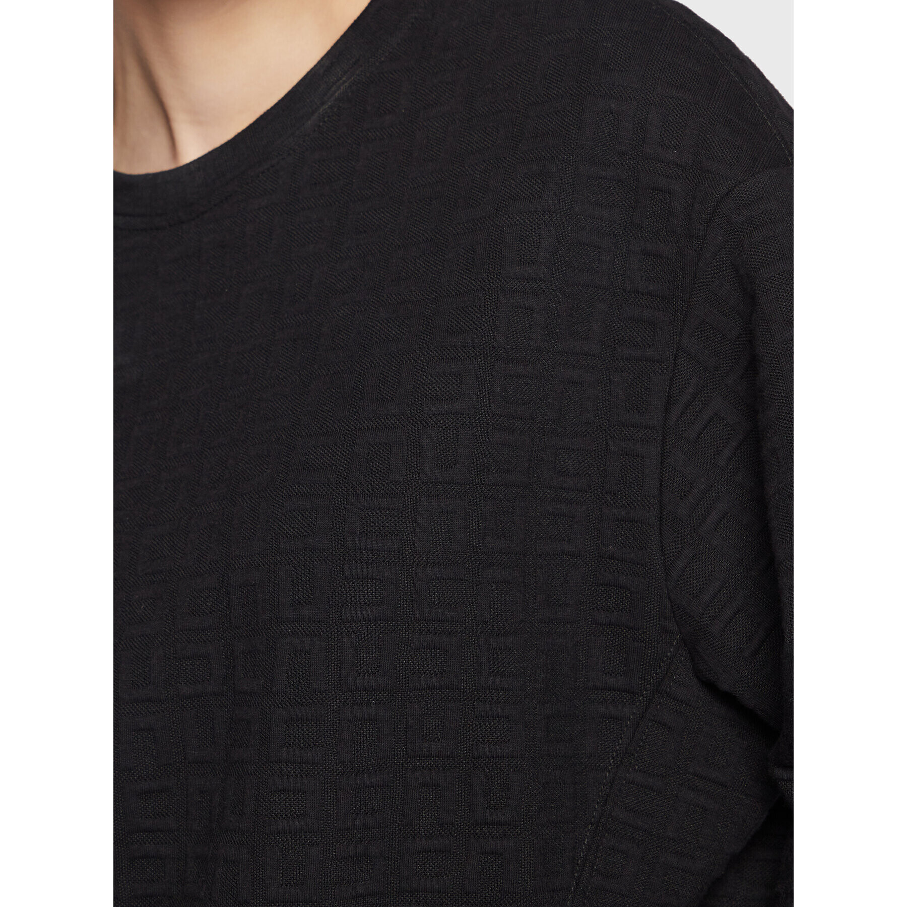 Elisabetta Franchi Суитшърт MD-003-31E2-V240 Черен Oversize - Pepit.bg