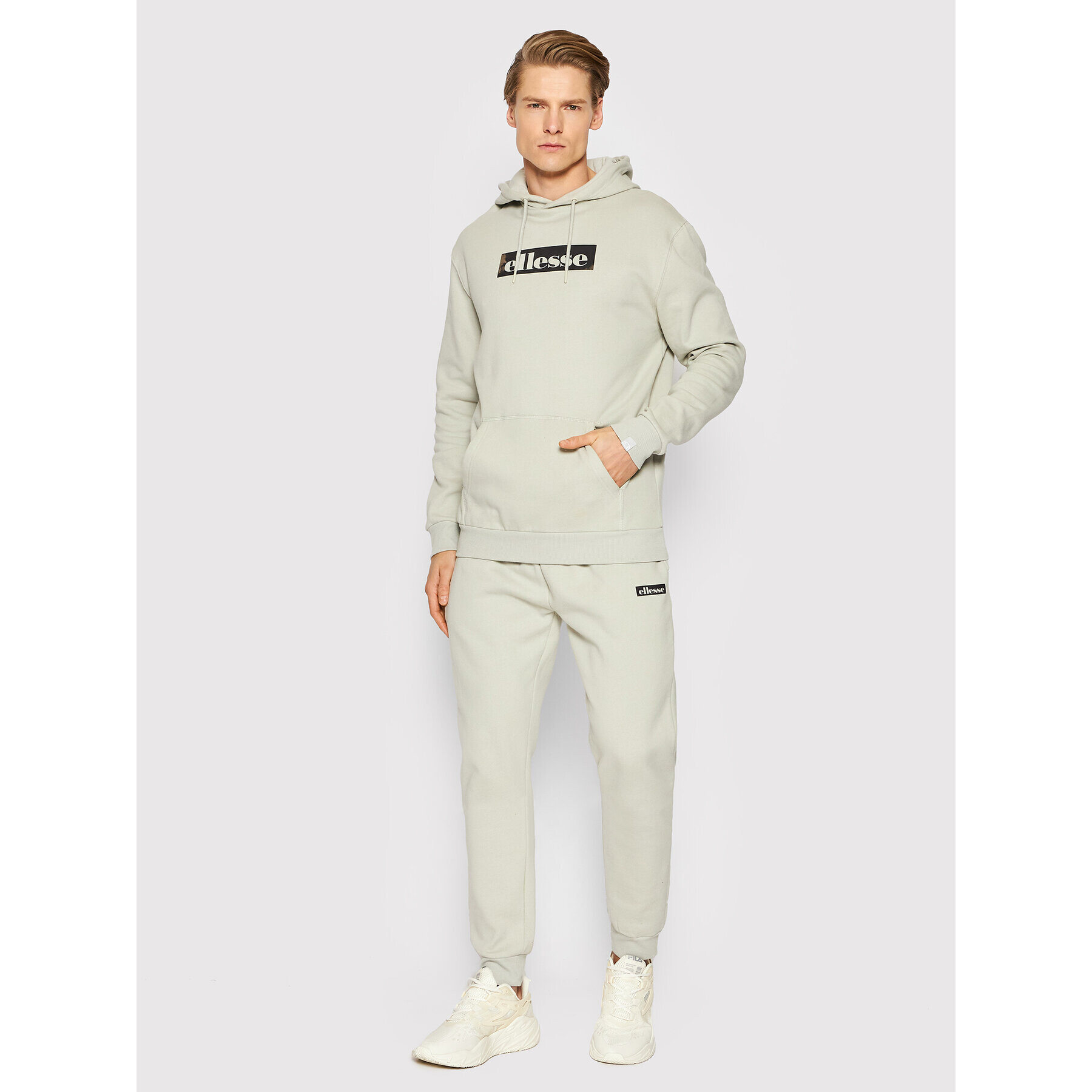 Ellesse Анцуг Mese SHM14365 Сив Regular Fit - Pepit.bg