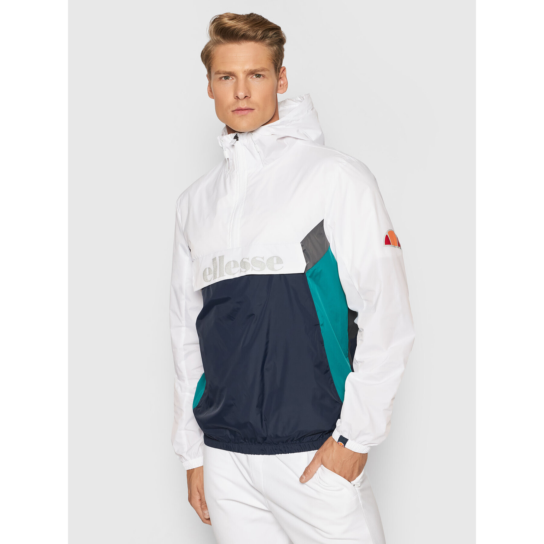 Ellesse Анорак Brando SXK12399 Бял Regular Fit - Pepit.bg