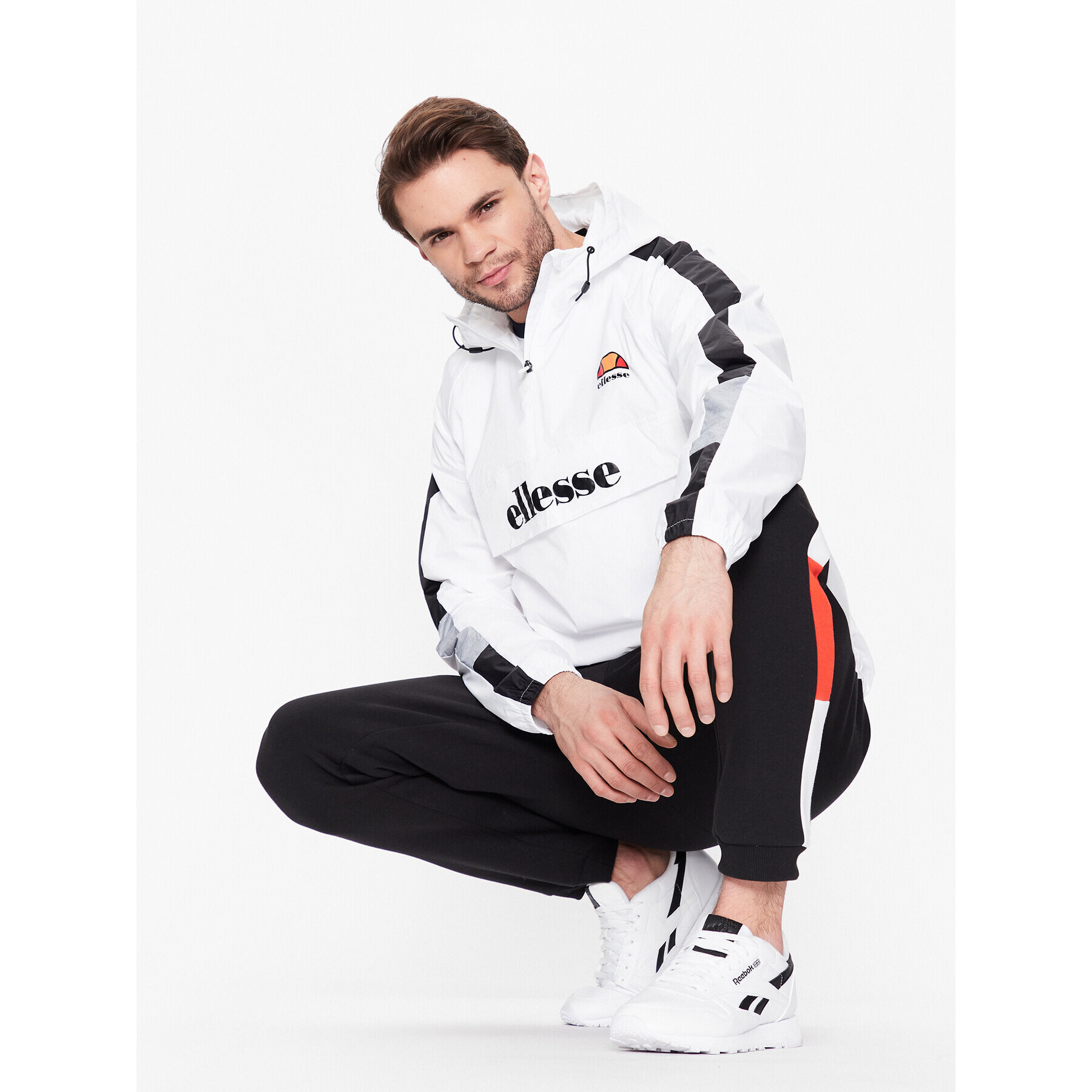 Ellesse Анорак Fuma SXR17852 Бял Regular Fit - Pepit.bg