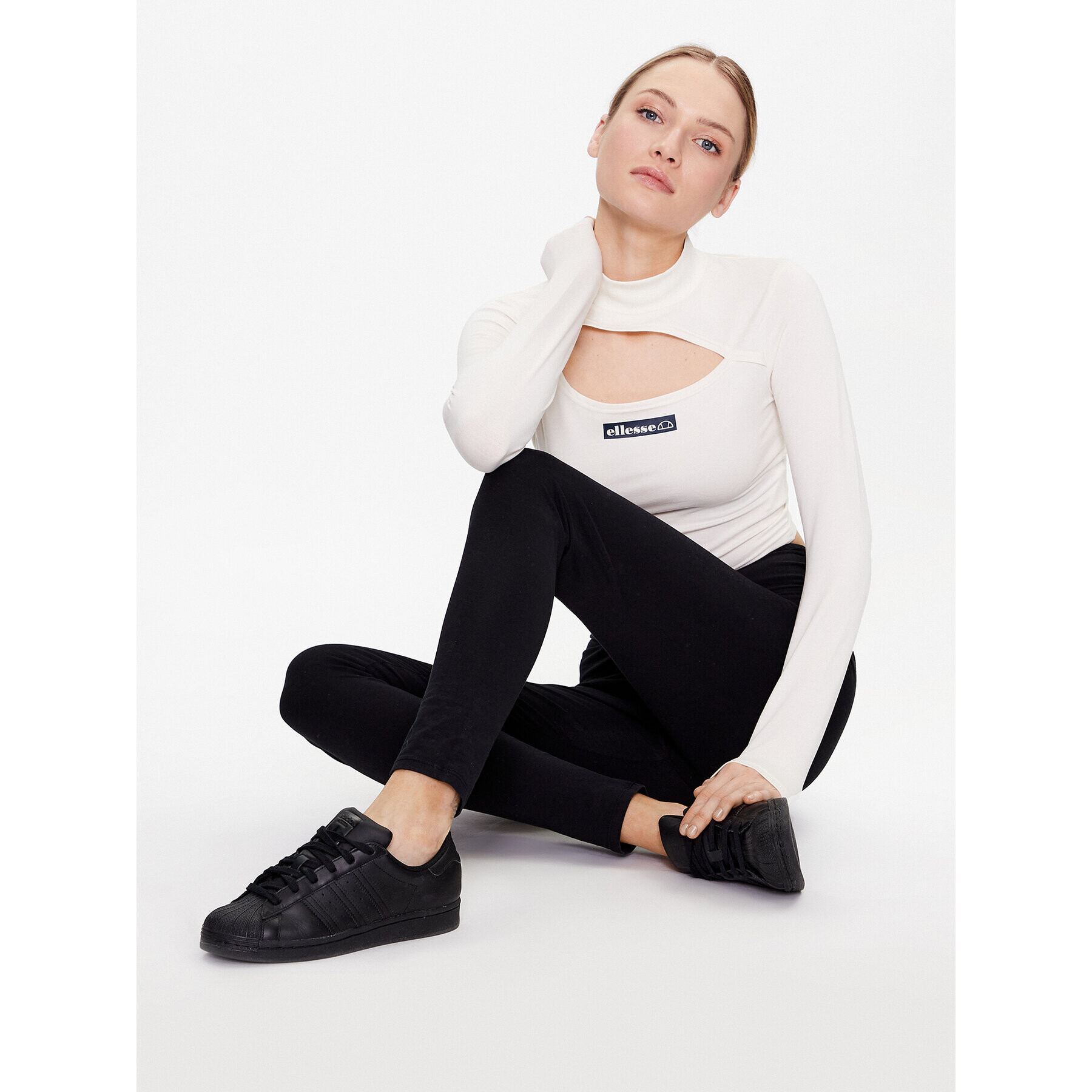 Ellesse Блуза Gullia SGR17927 Бежов Slim Fit - Pepit.bg