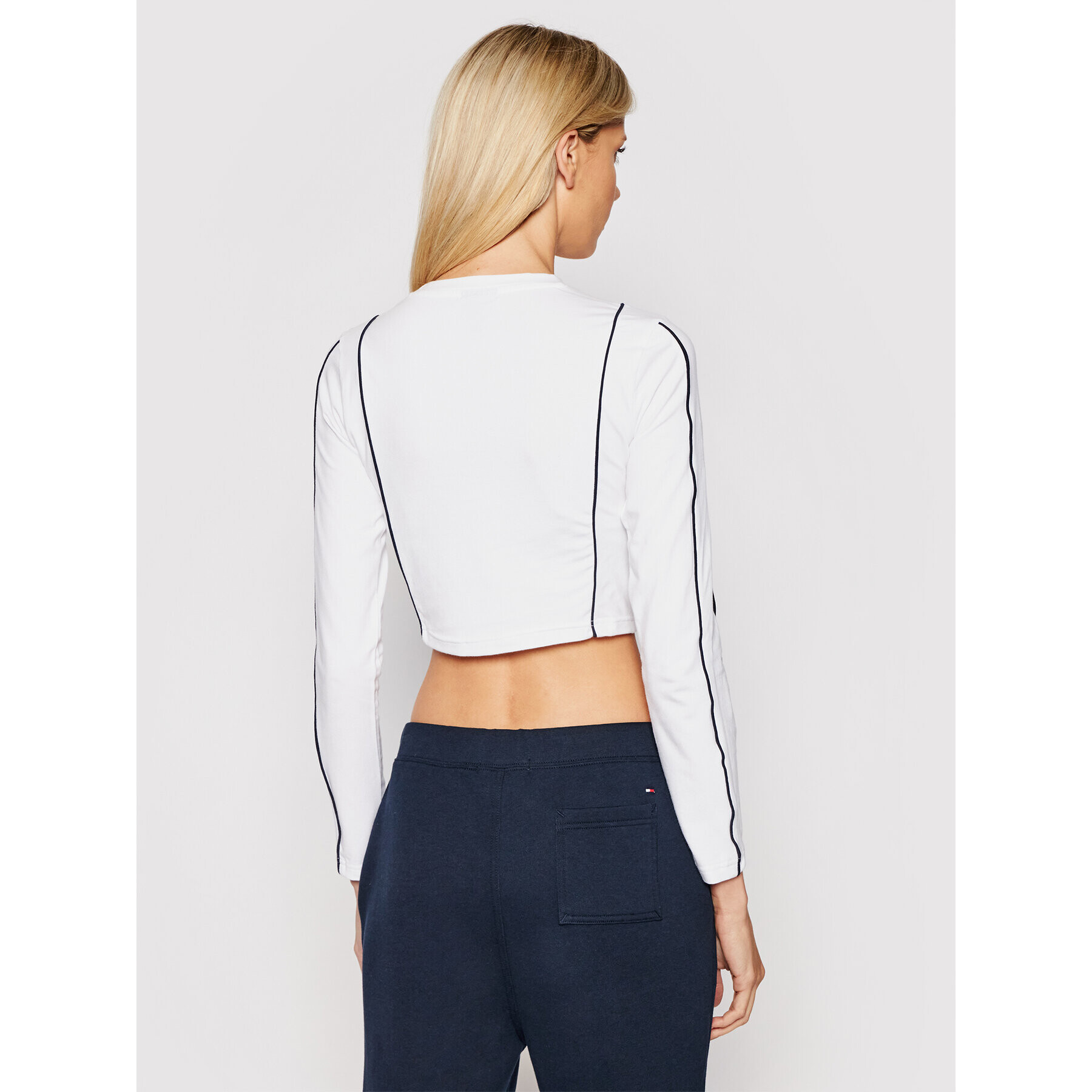 Ellesse Блуза Russia SGI11062 Бял Slim Fit - Pepit.bg