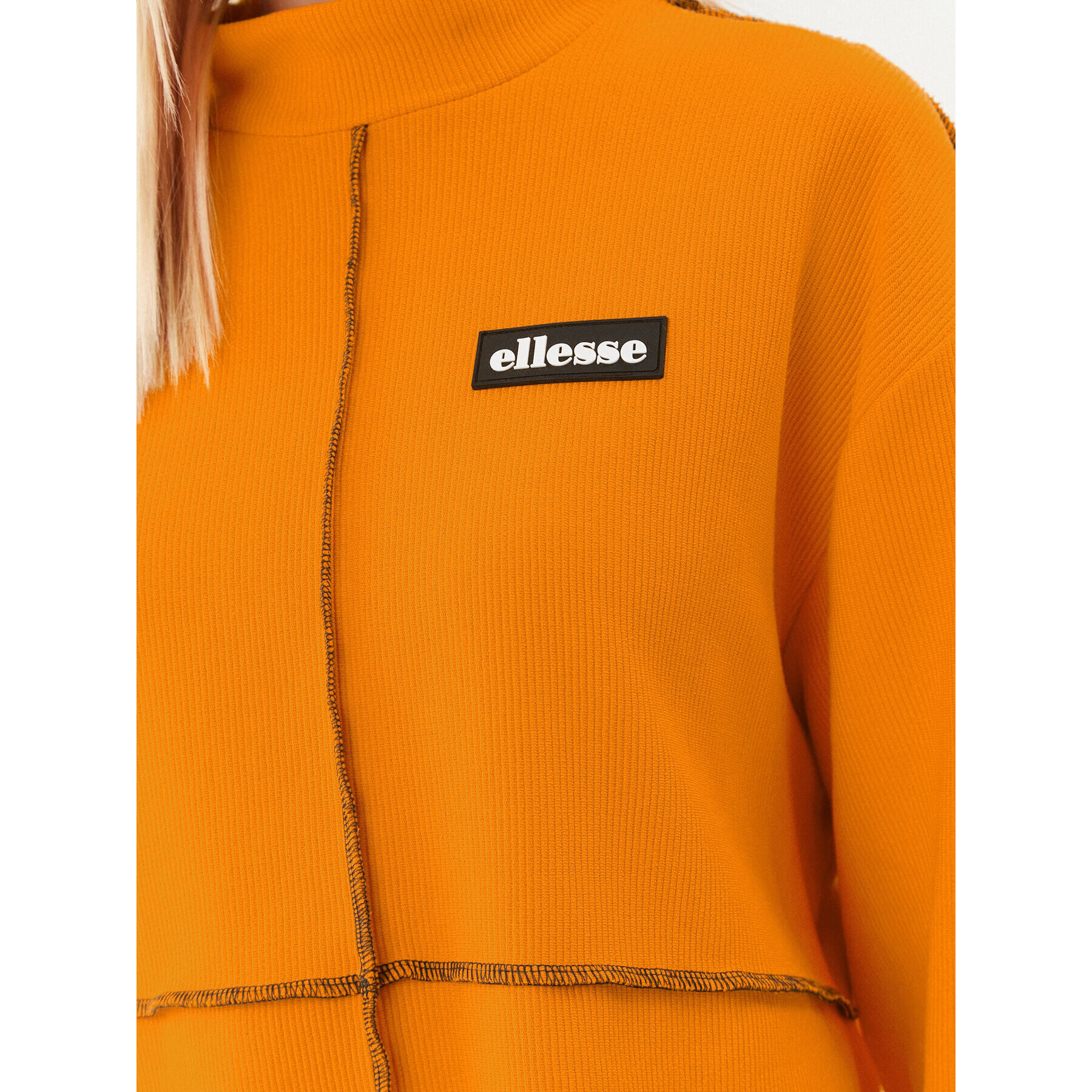 Ellesse Блуза Vetro SGP15937 Оранжев Oversize - Pepit.bg