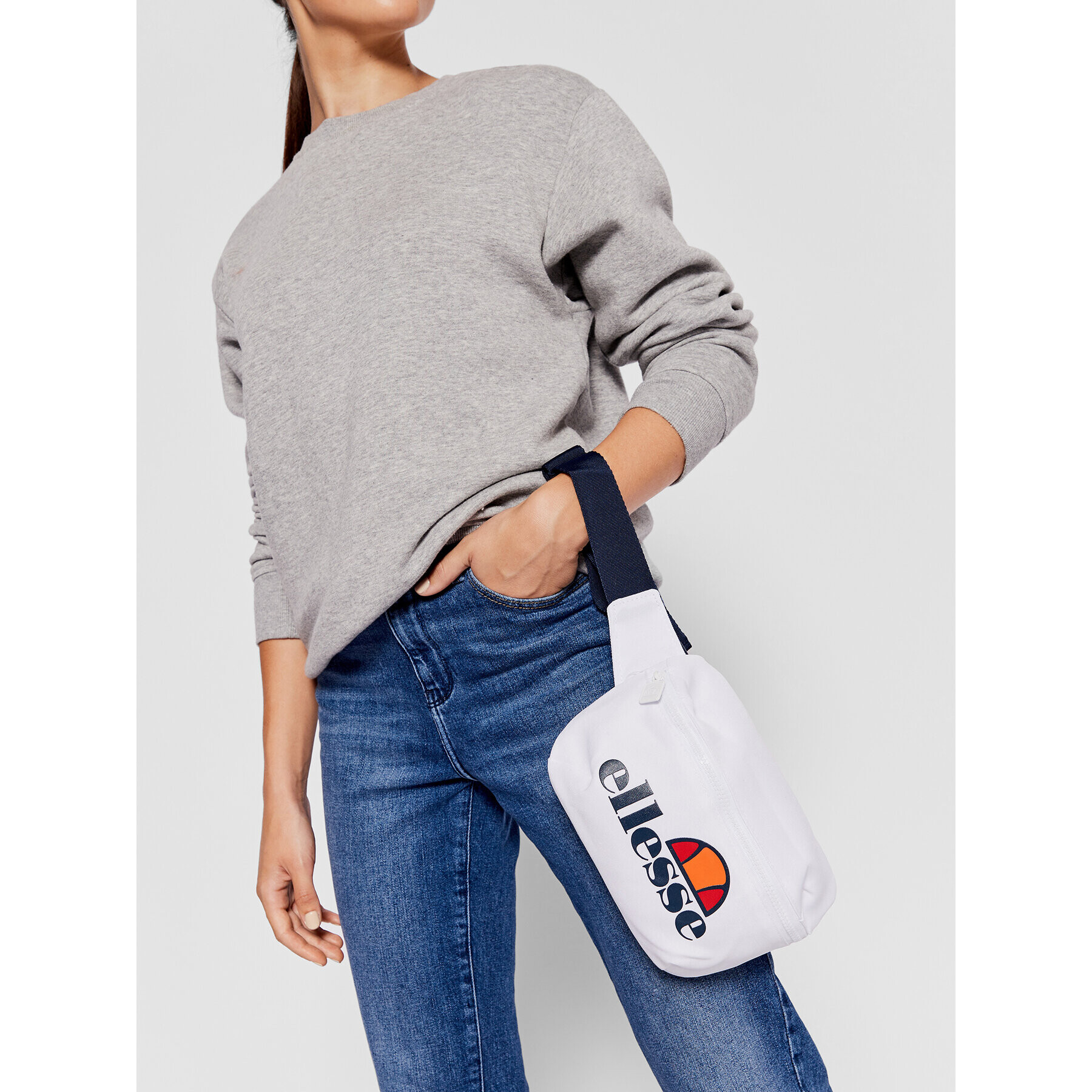 Ellesse Чанта за кръст Rosca Cross Body Bag SAEA0593 Бял - Pepit.bg