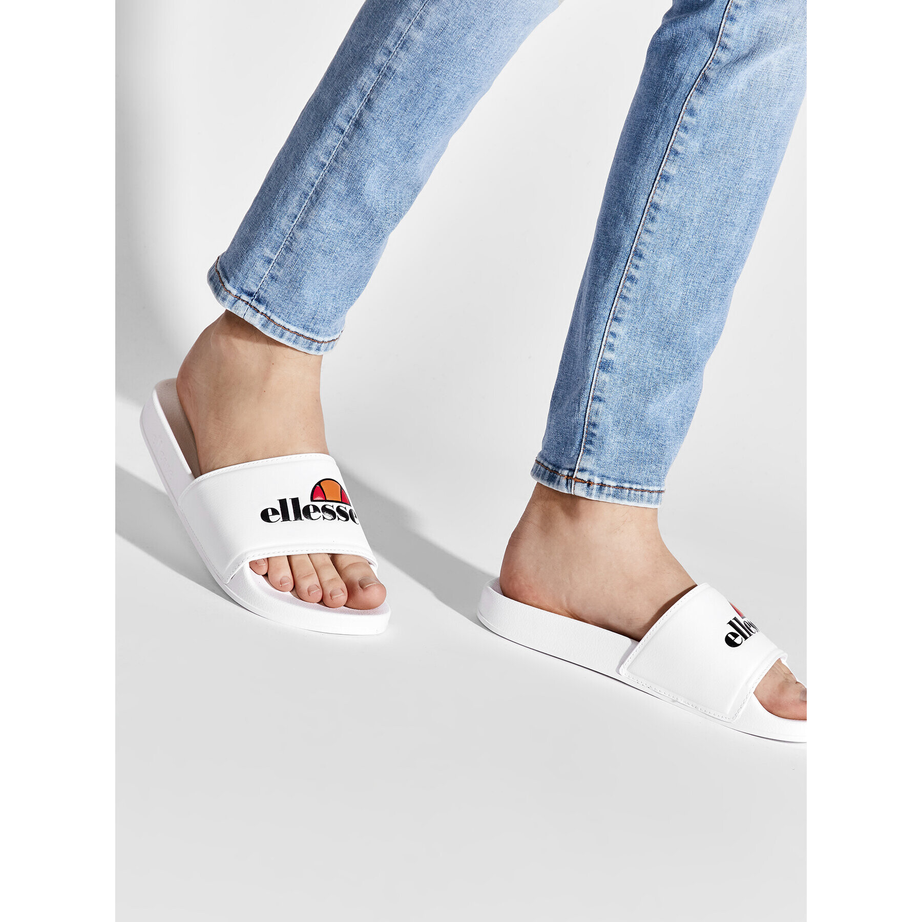 Ellesse Чехли Filippo Slide SHMF0397 Бял - Pepit.bg