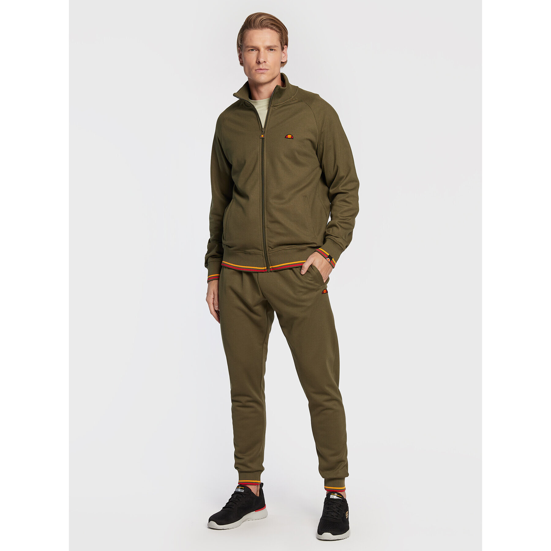 Ellesse Долнище анцуг Cesar SHP16445 Зелен Regular Fit - Pepit.bg