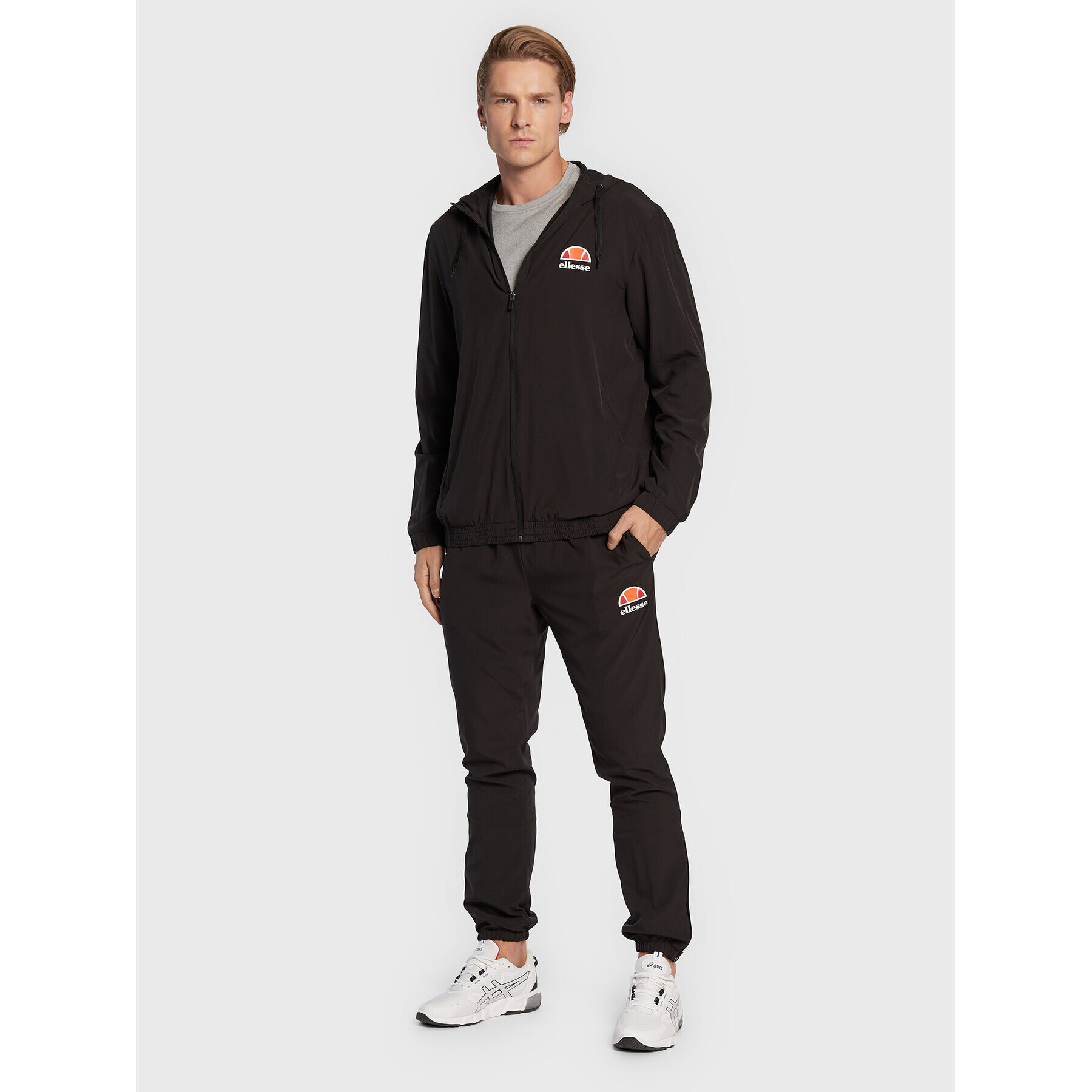 Ellesse Долнище анцуг Ezio SXG09901 Черен Regular Fit - Pepit.bg