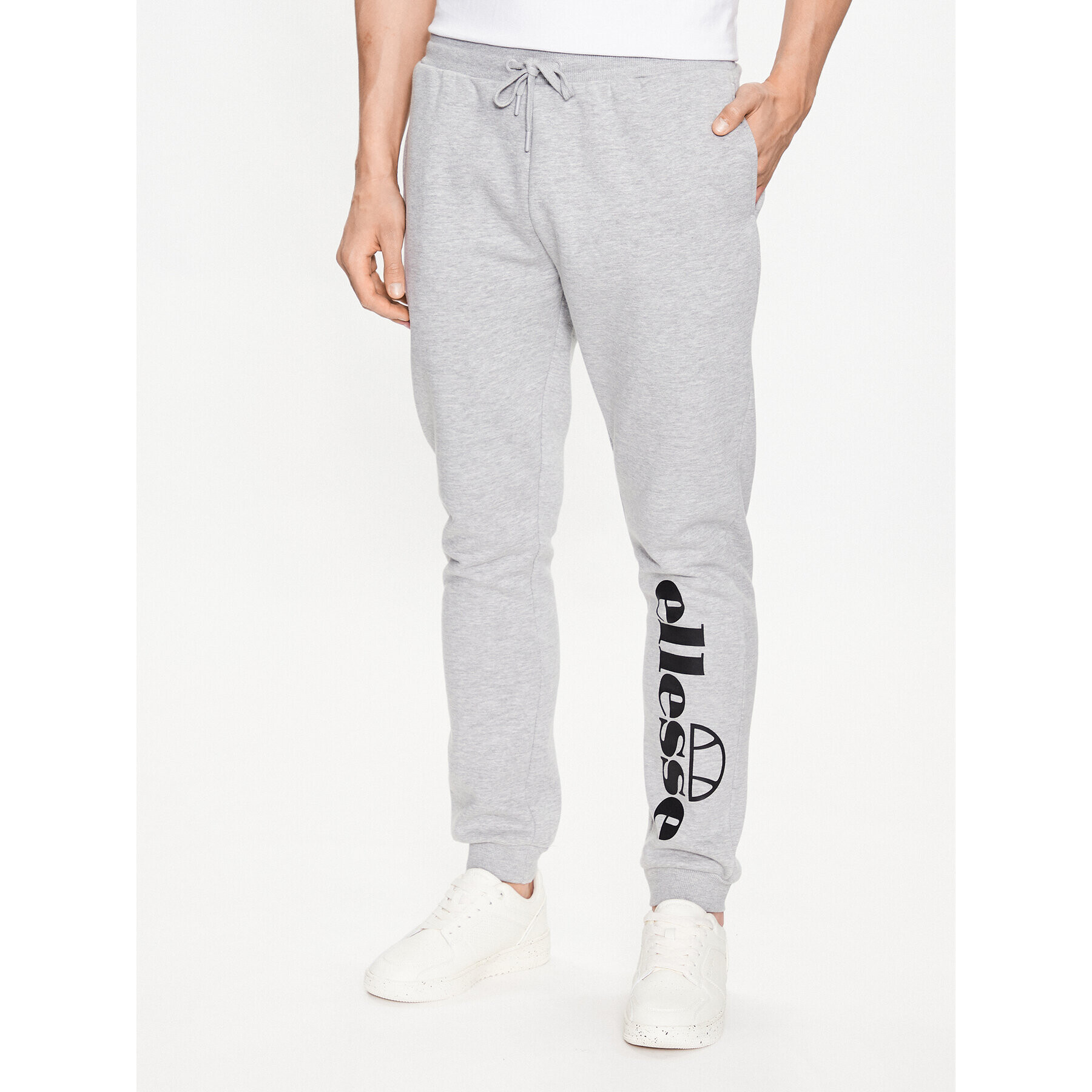 Ellesse Долнище анцуг Grattage SHP16577 Сив Regular Fit - Pepit.bg