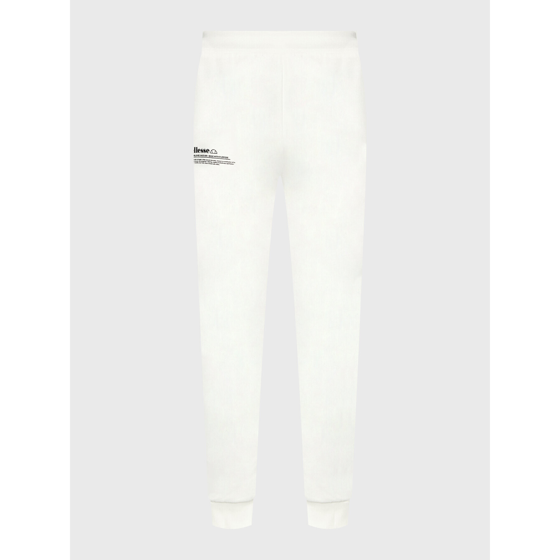 Ellesse Долнище анцуг Unisex Dimartino SGP16249 Бял Regular Fit - Pepit.bg
