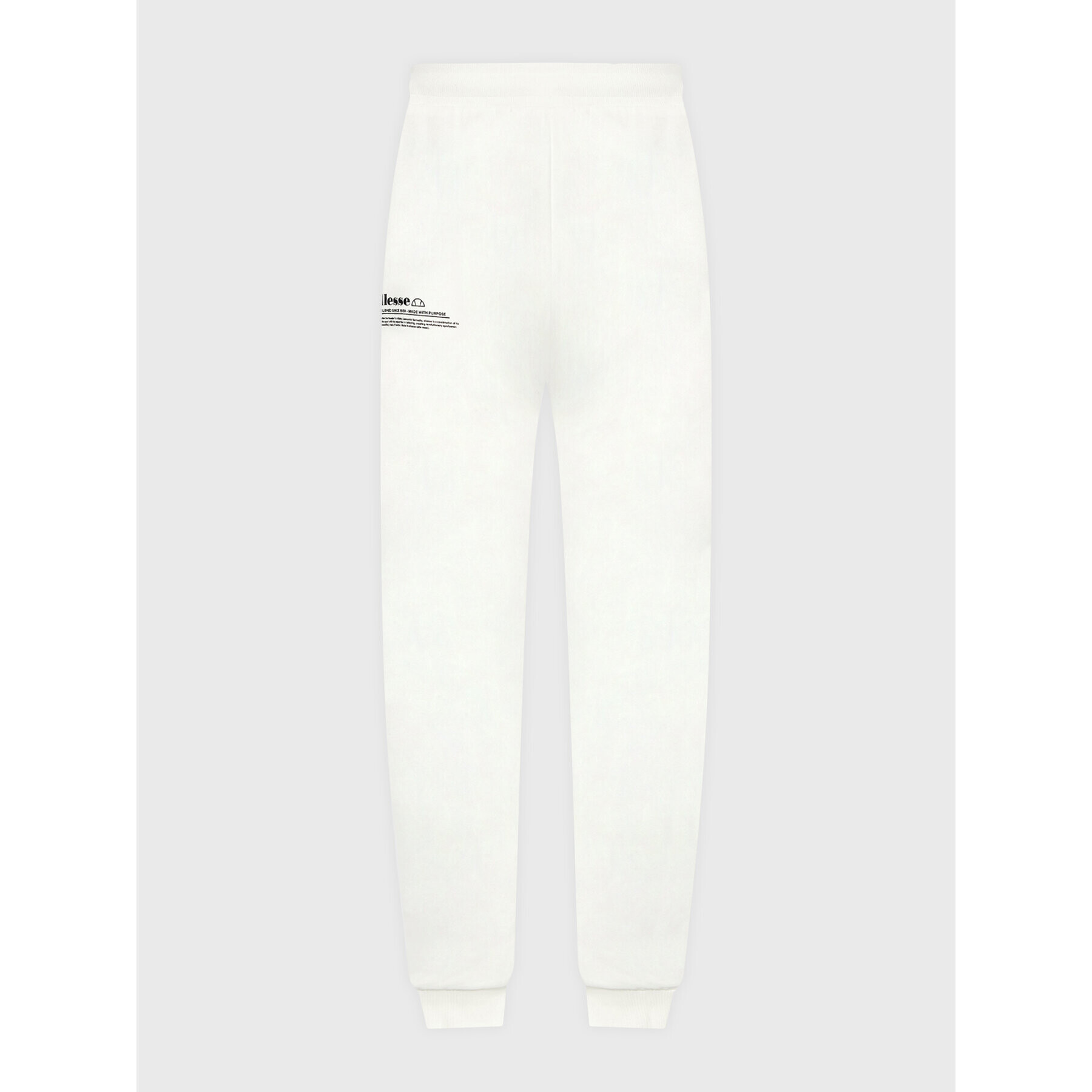 Ellesse Долнище анцуг Unisex Dimartino SGP16249 Бял Regular Fit - Pepit.bg
