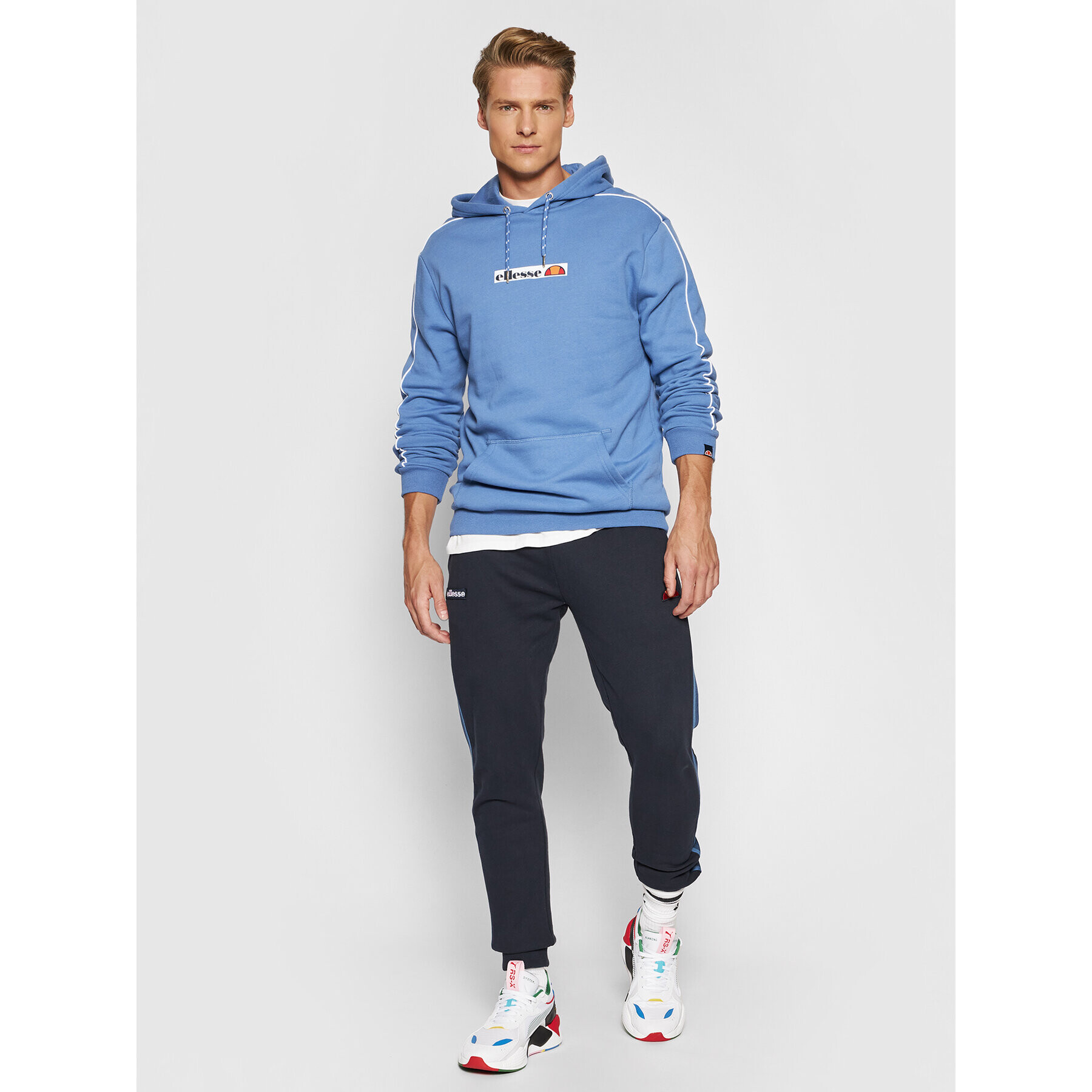 Ellesse Долнище анцуг Aylo SHK13114 Тъмносин Regular Fit - Pepit.bg