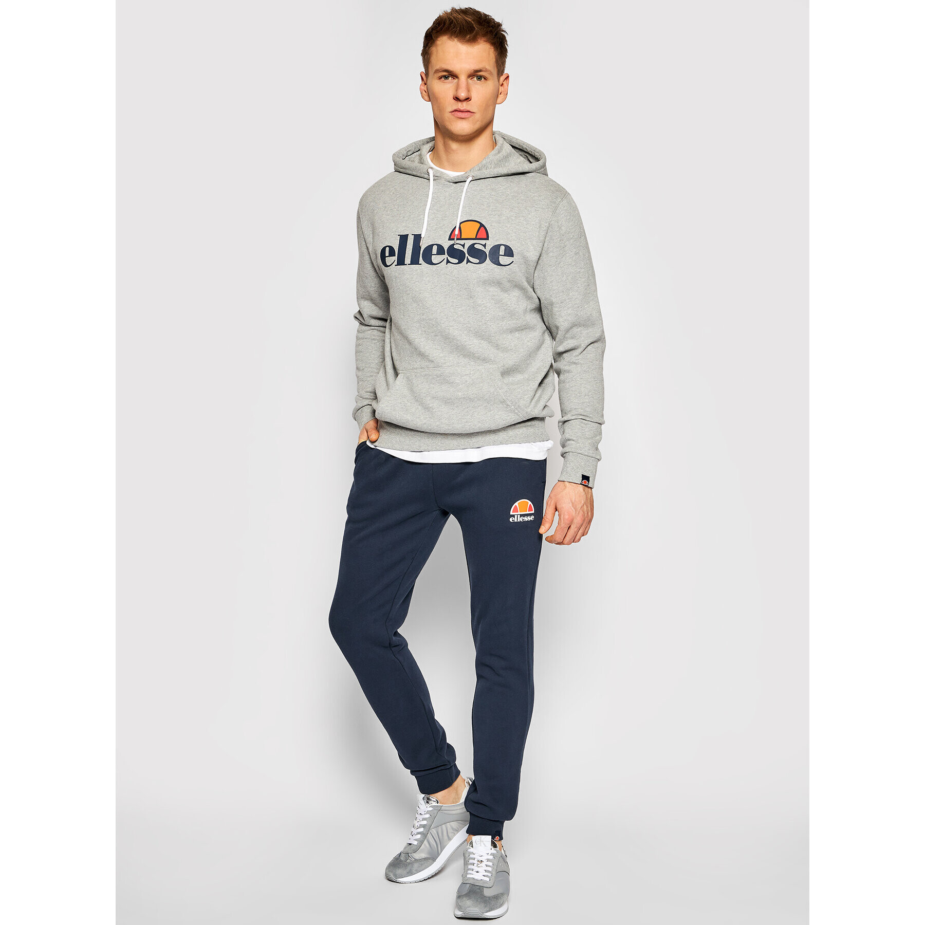 Ellesse Долнище анцуг Ovest SHS01763 Тъмносин Regular Fit - Pepit.bg