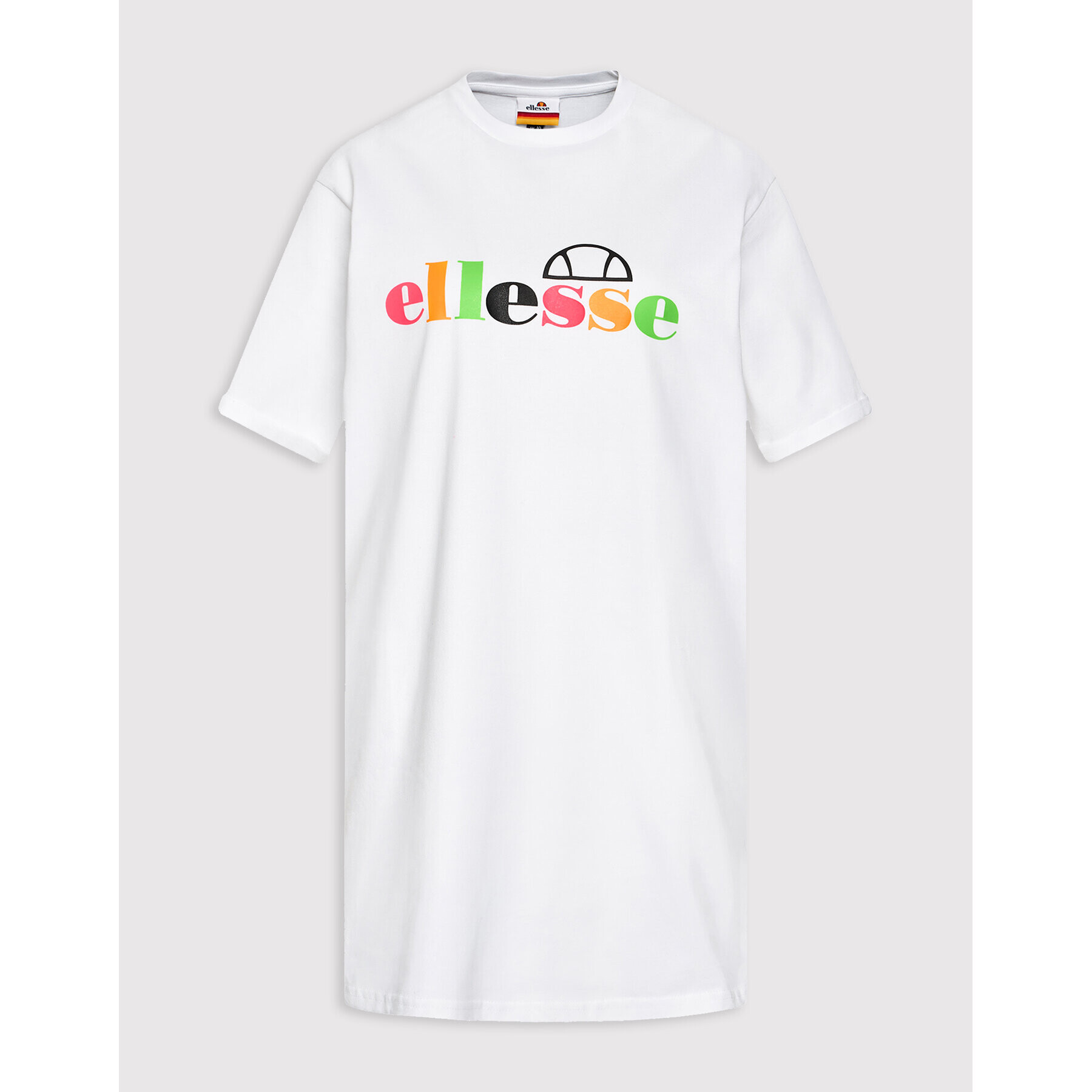 Ellesse Ежедневна рокля Inka SGF10515 Бял Loose Fit - Pepit.bg