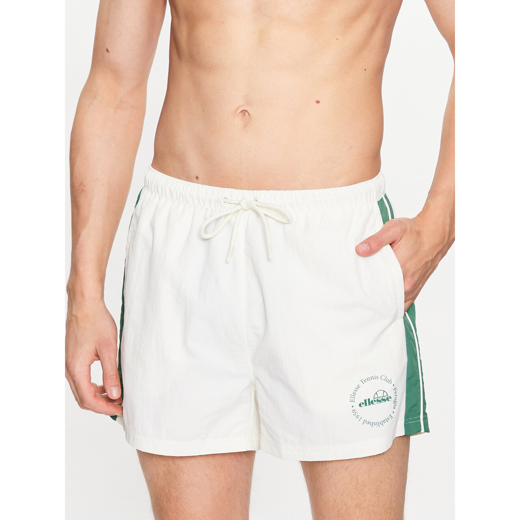 Ellesse Плажни шорти Tenios SHR17730 Екрю Regular Fit - Pepit.bg