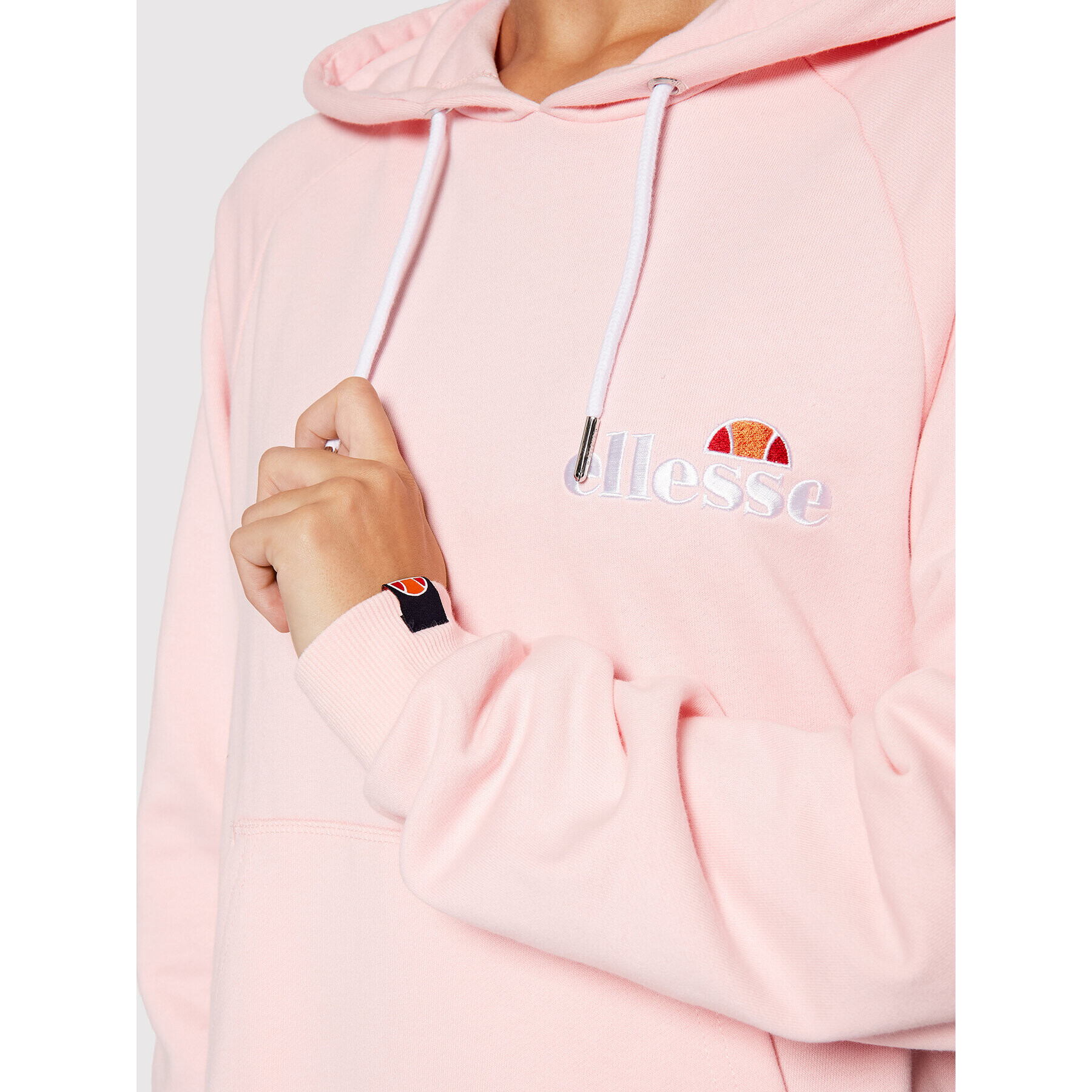 Ellesse Плетена рокля Honey SGK13289 Розов Relaxed Fit - Pepit.bg