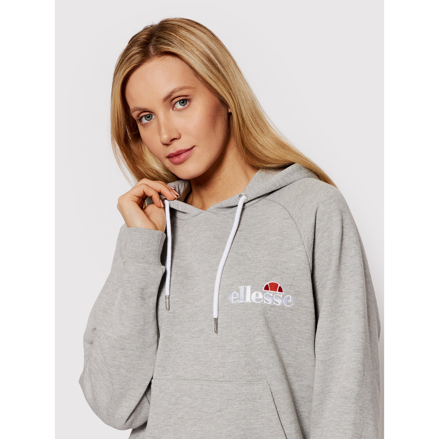 Ellesse Плетена рокля Honey SGK13289 Сив Relaxed Fit - Pepit.bg