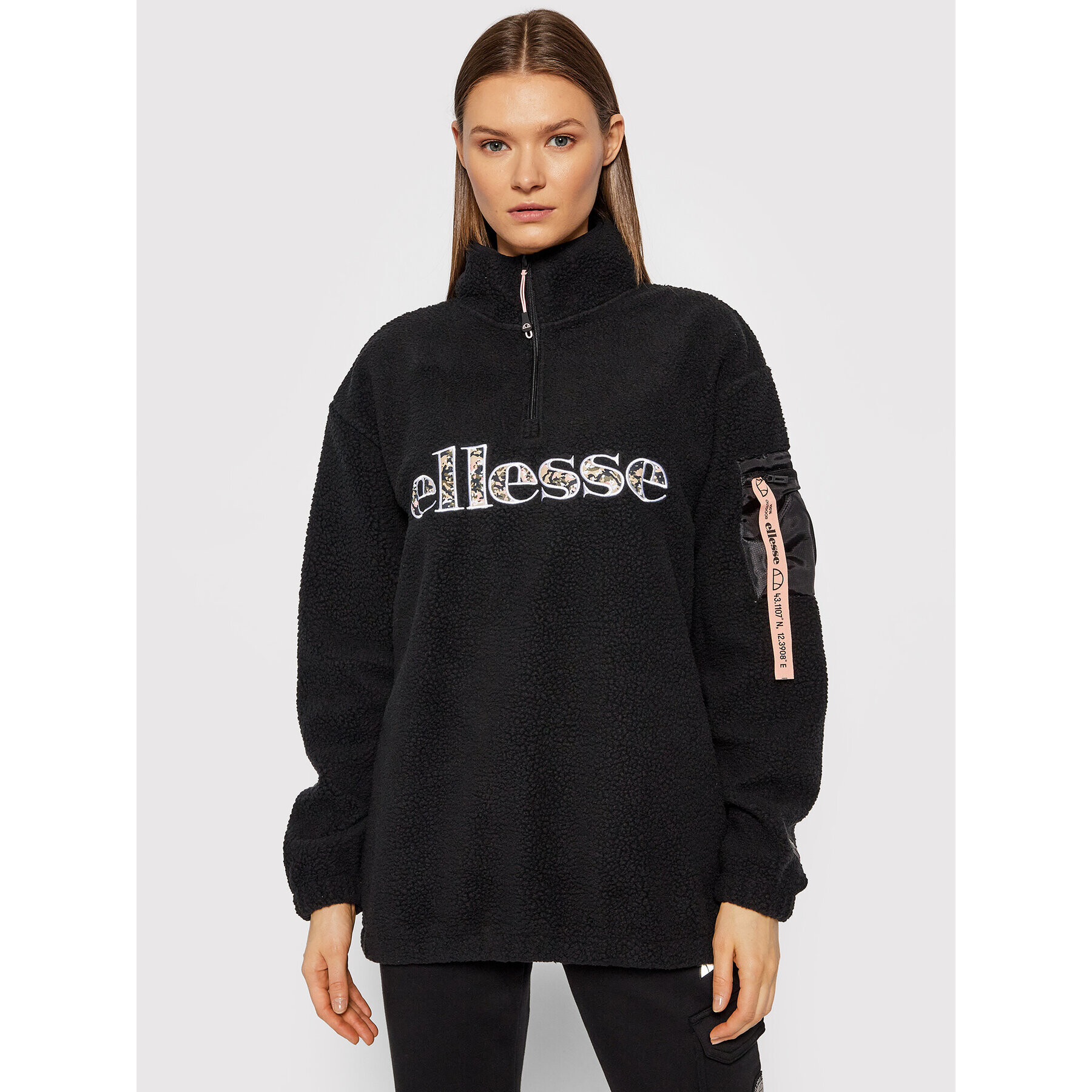 Ellesse Полар Monticule SGK12460 Черен Regular Fit - Pepit.bg