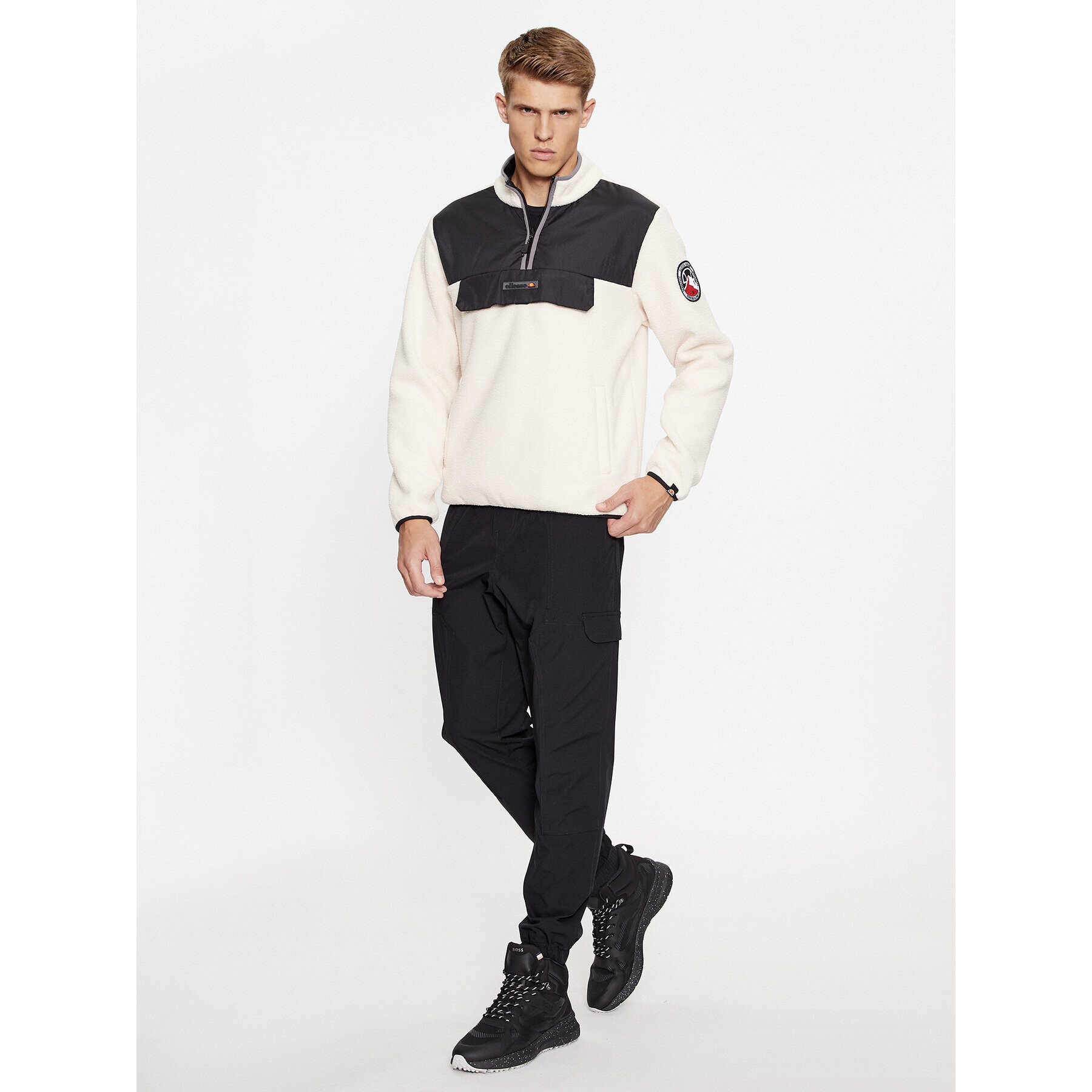 Ellesse Полар Zinco SHT19077 Екрю Regular Fit - Pepit.bg