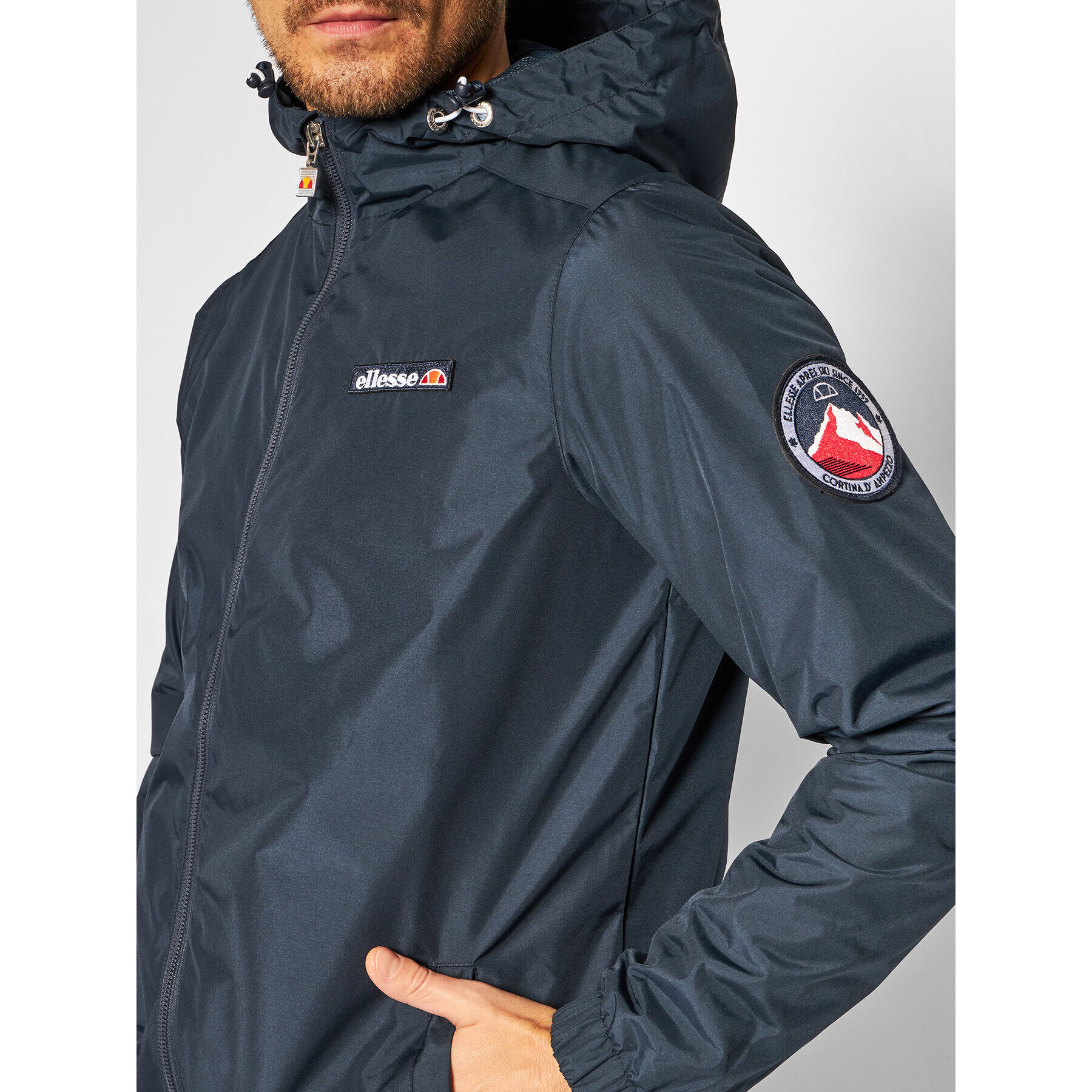 Ellesse Преходно яке Terrazzo SHC04987 Тъмносин Regular Fit - Pepit.bg