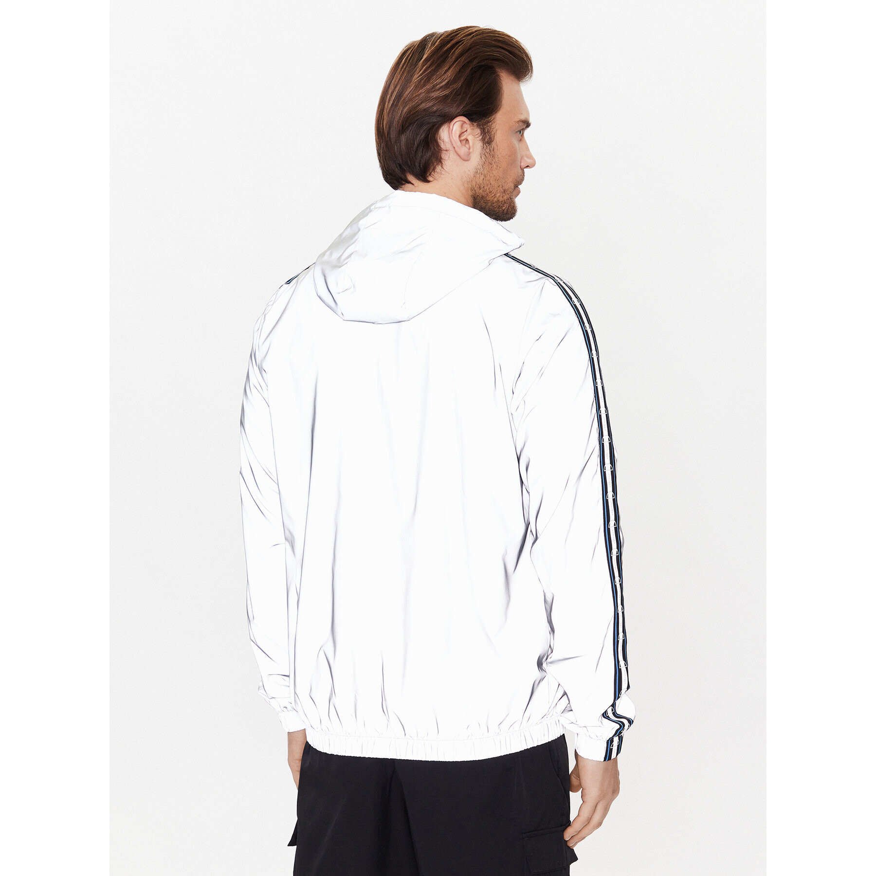 Ellesse Преходно яке Landorus SHR17996 Сребрист Regular Fit - Pepit.bg