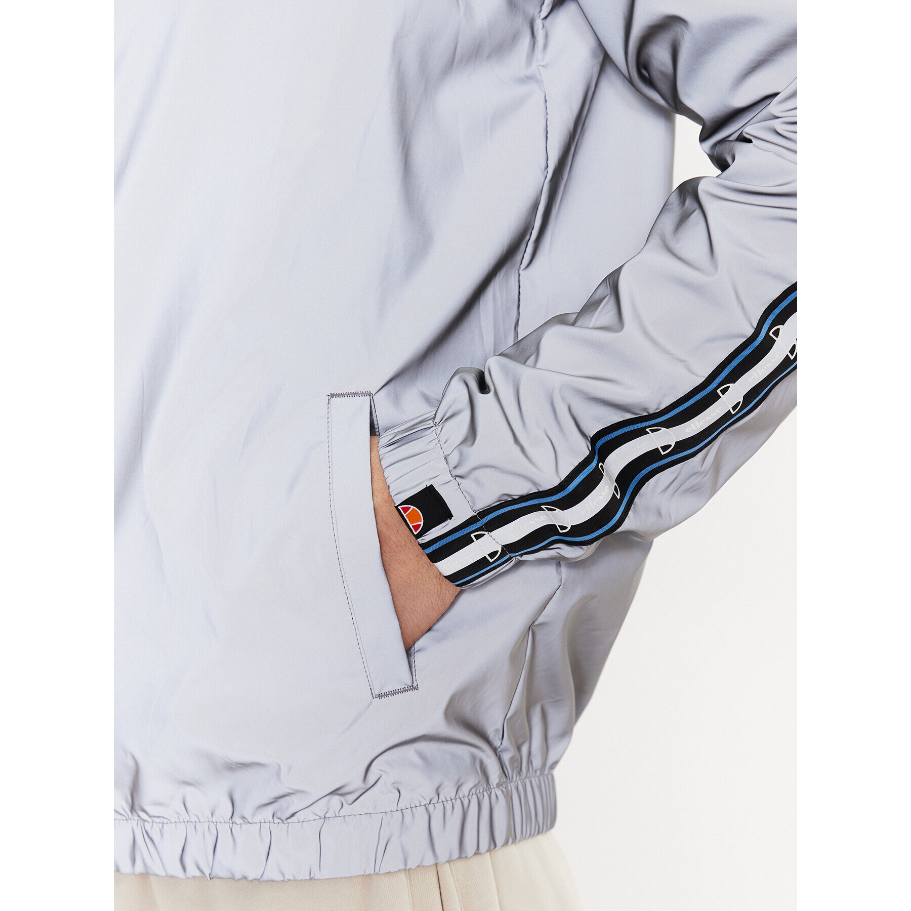 Ellesse Преходно яке Landorus SHR17996 Сребрист Regular Fit - Pepit.bg