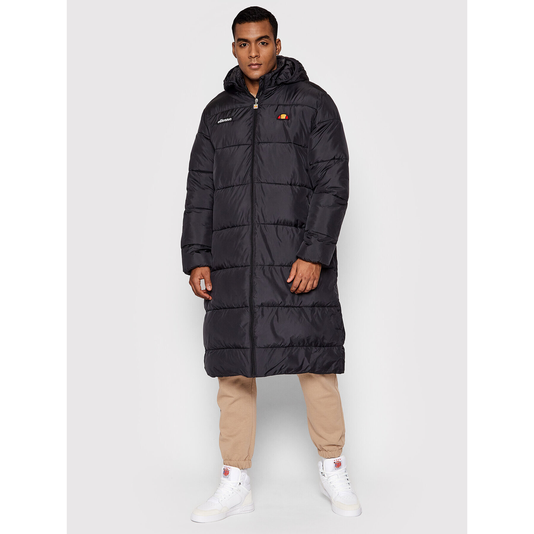 Ellesse Пухено яке Longli SHL14018 Черен Regular Fit - Pepit.bg