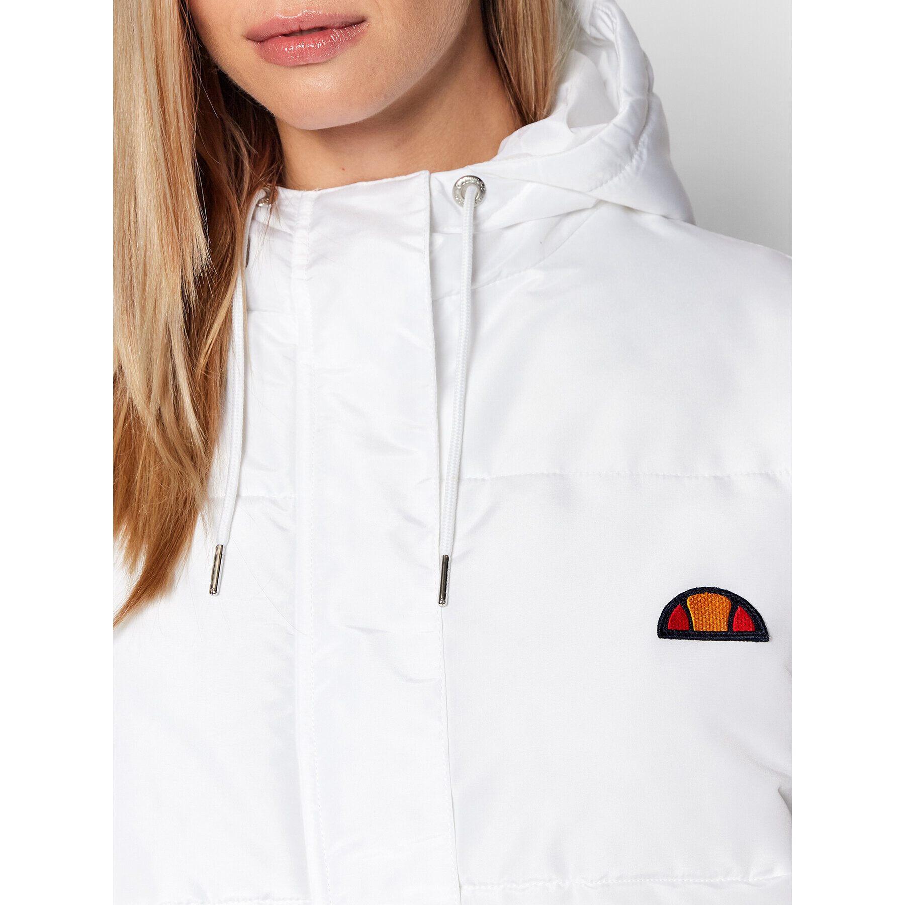 Ellesse Пухено яке Pejo SGC05501 Бял Relaxed Fit - Pepit.bg