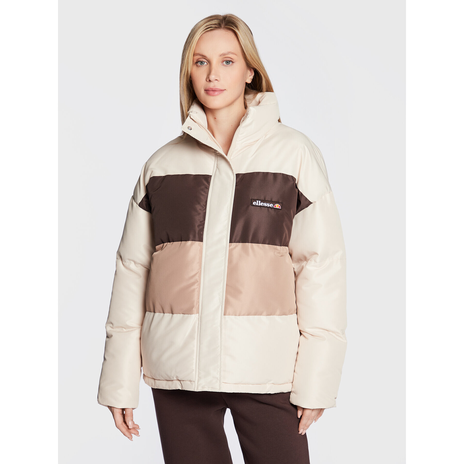 Ellesse Пухено яке Rosalena SGP16127 Бежов Regular Fit - Pepit.bg